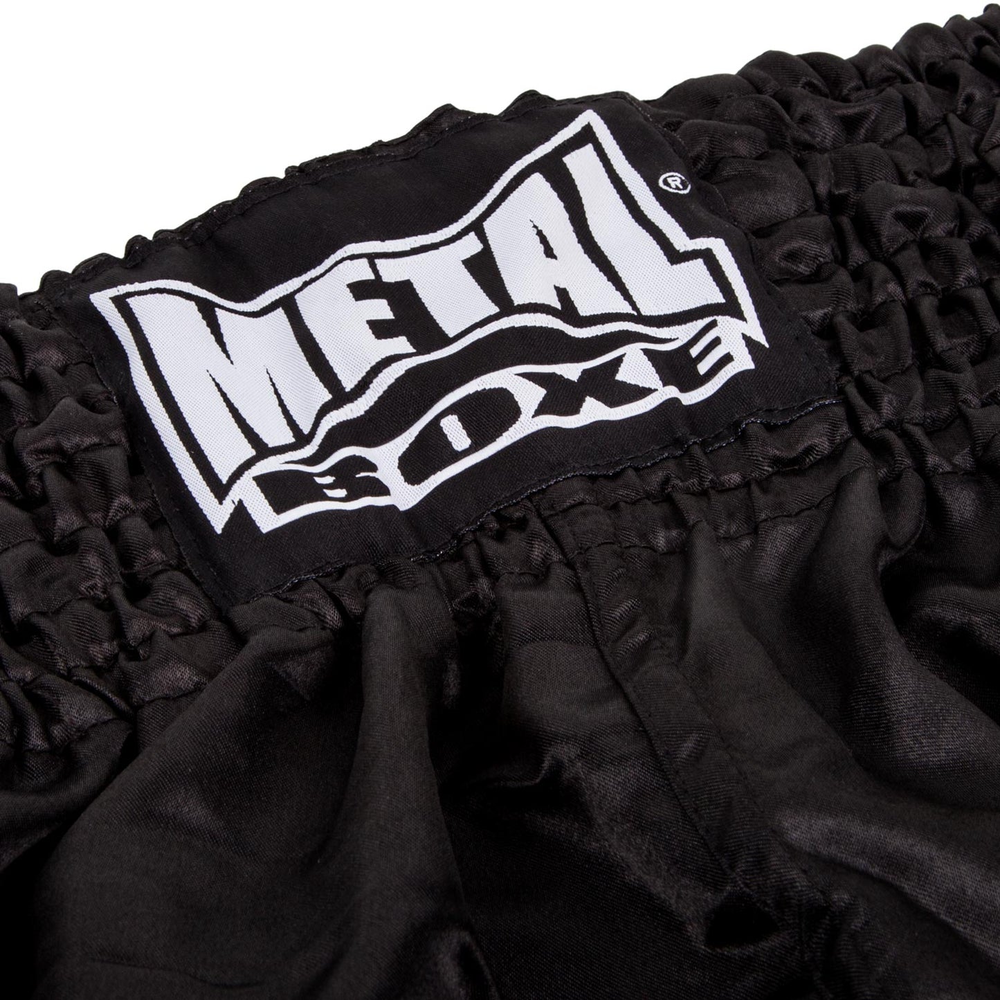 Short de boxe anglaise Metal Boxe - Noir