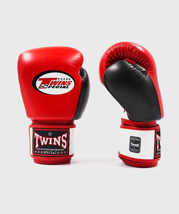 Twins BGVL3 Air Guantoni da Boxe - Rosso/Bianco/Nero