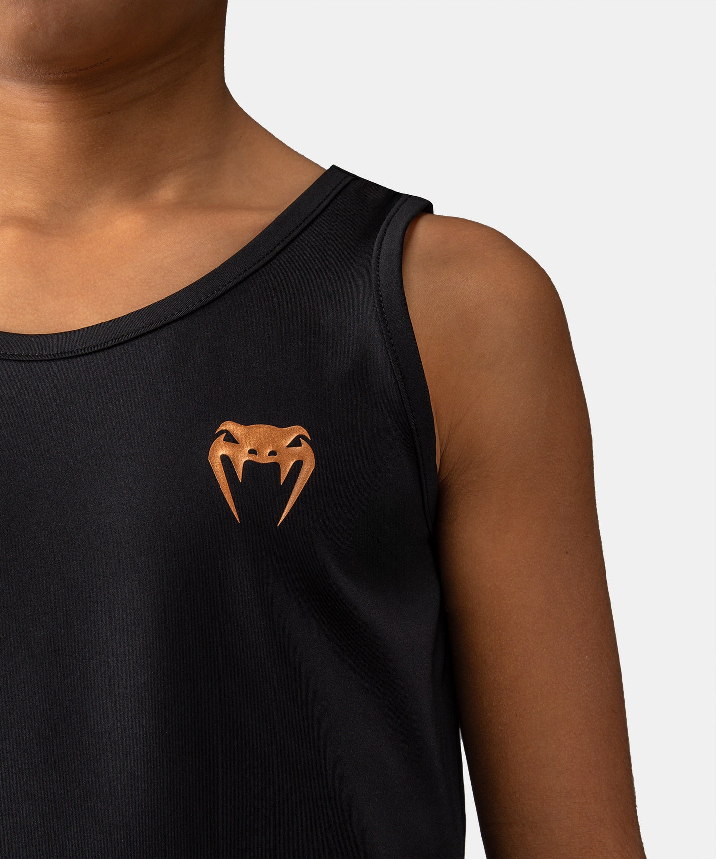 Venum Contender Camiseta de Tirantes Para Niños – Negro/Oro