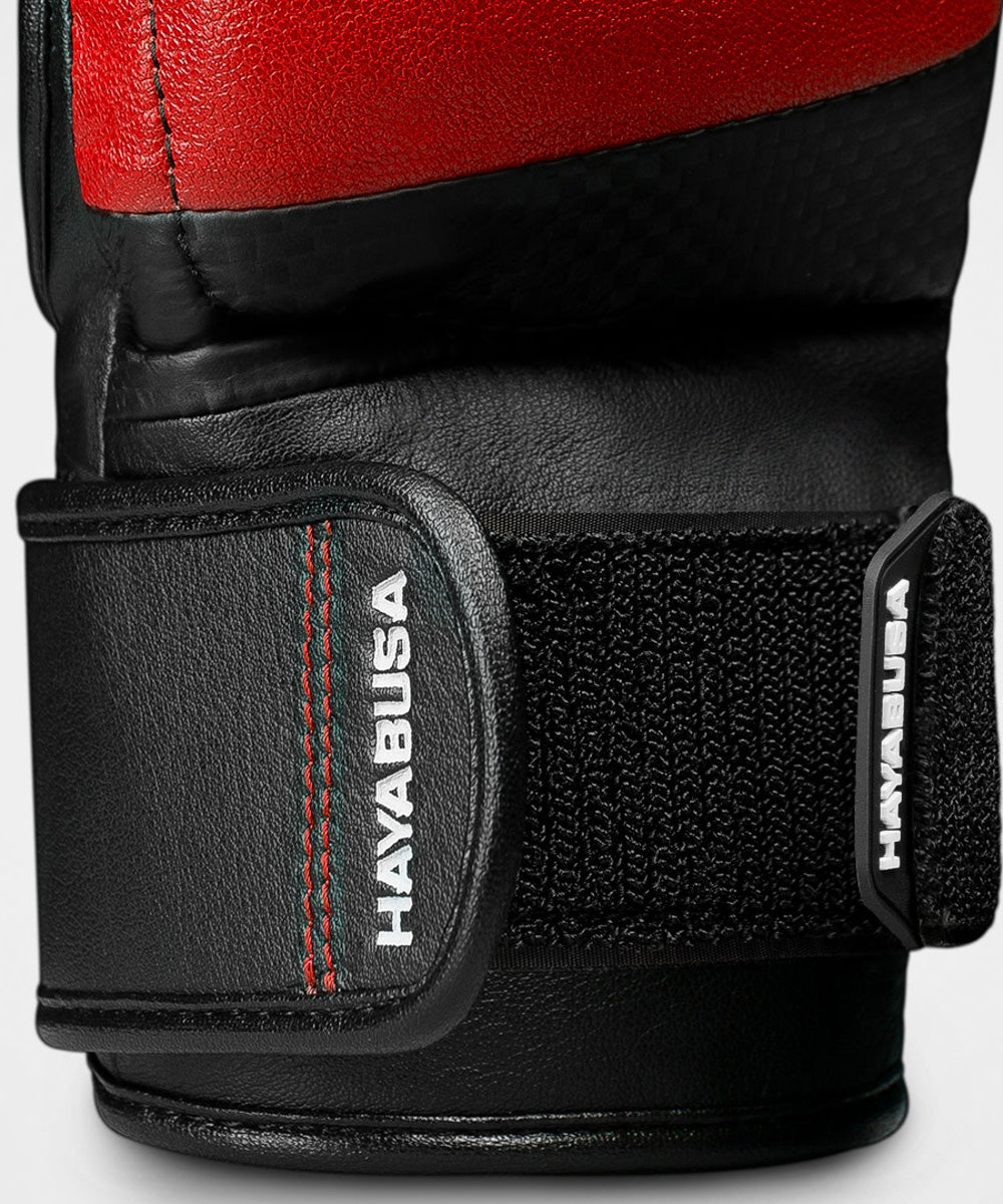 Gants de MMA T3 Hayabusa - Noir/Rouge