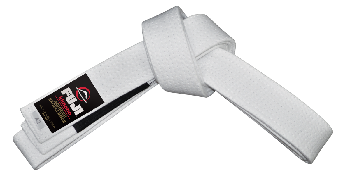 Fuji Sports Cinturón de BJJ - Blanco
