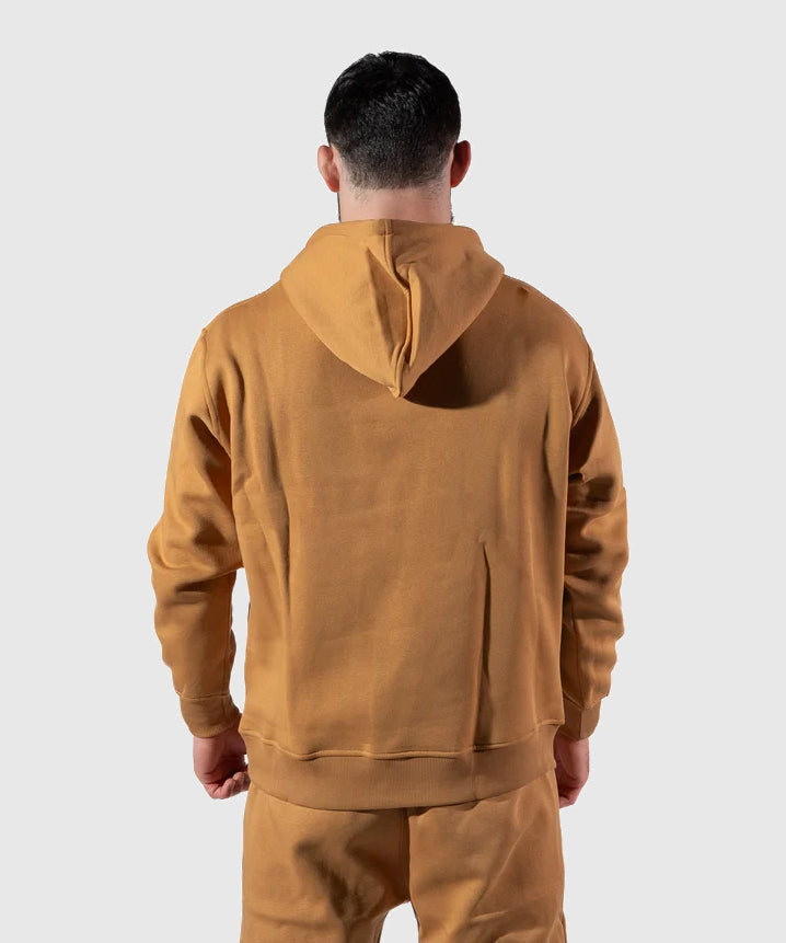 Metal Boxe Caucasian Hills Hoodie - Beige