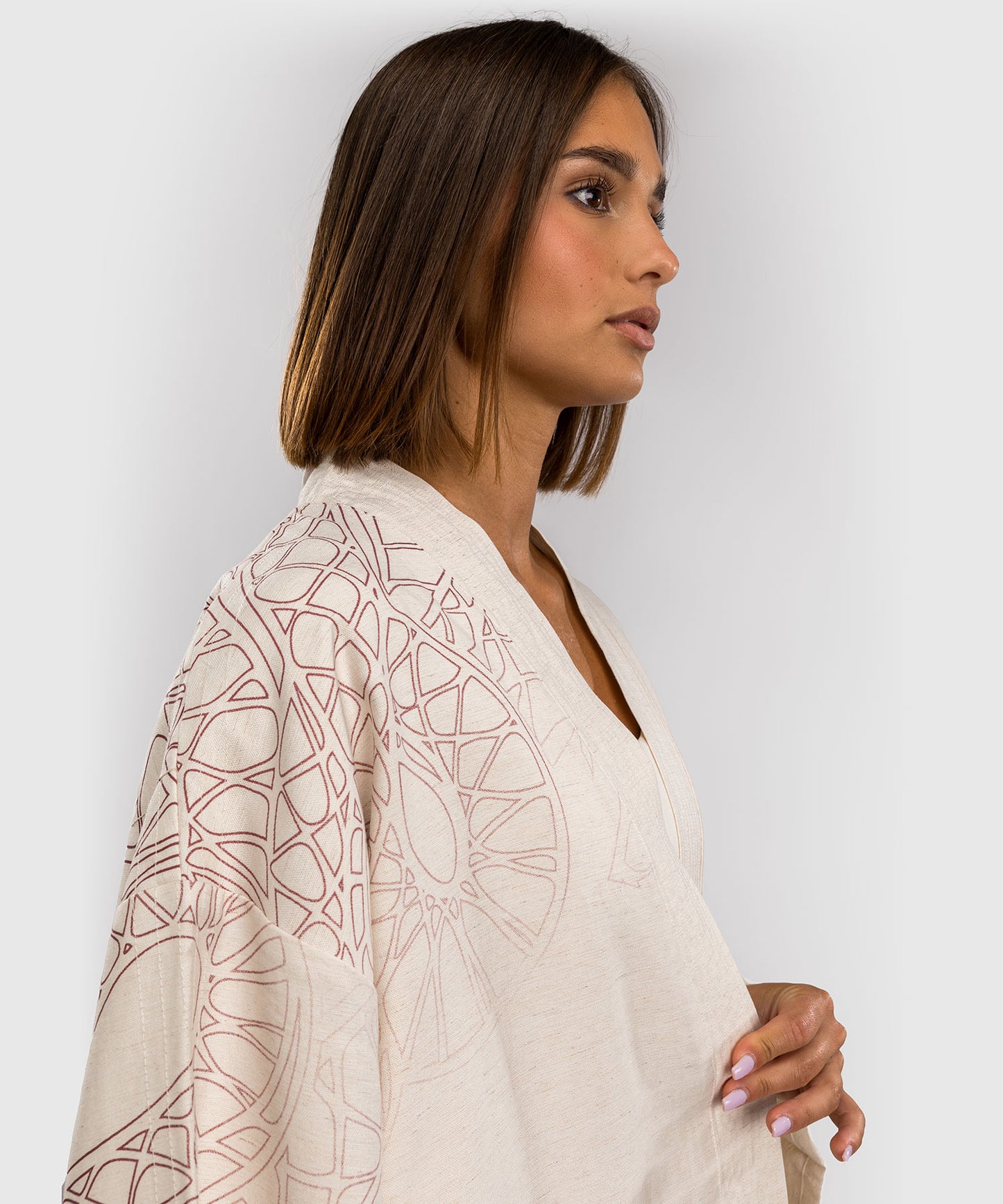 Venum Serpenti Giacca Donna – Avorio/Bordeaux