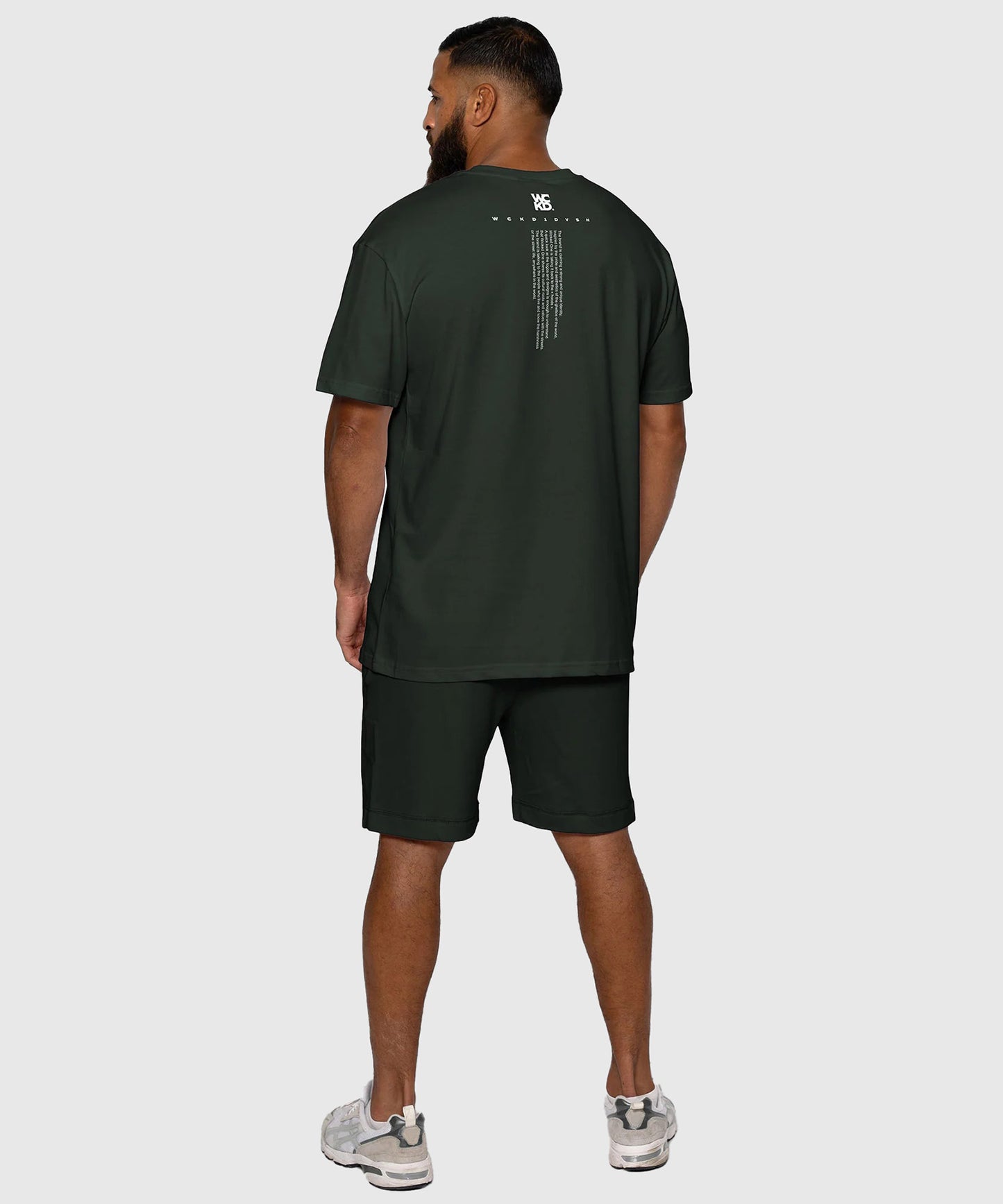 Wicked One Oversize Dvsn Trainings-T-Shirt - Grün