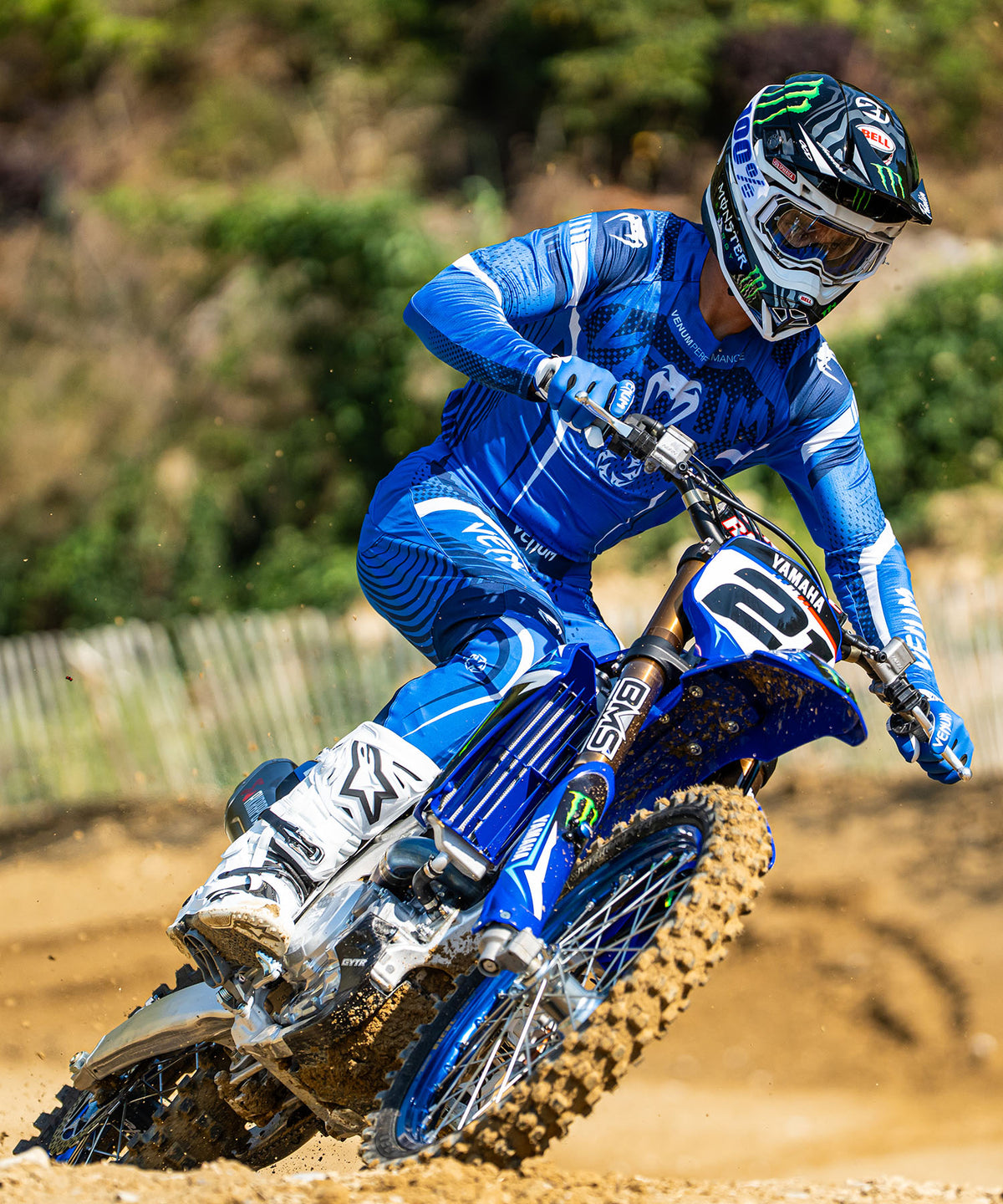 Venum MX Challenger Pantaloni da Motocross - Blu