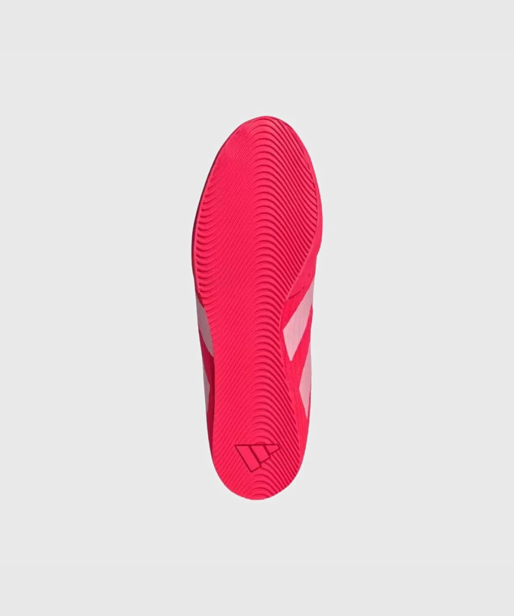 Adidas Box Hog 4 Zapatillas de Boxeo - Rojo/Blanco