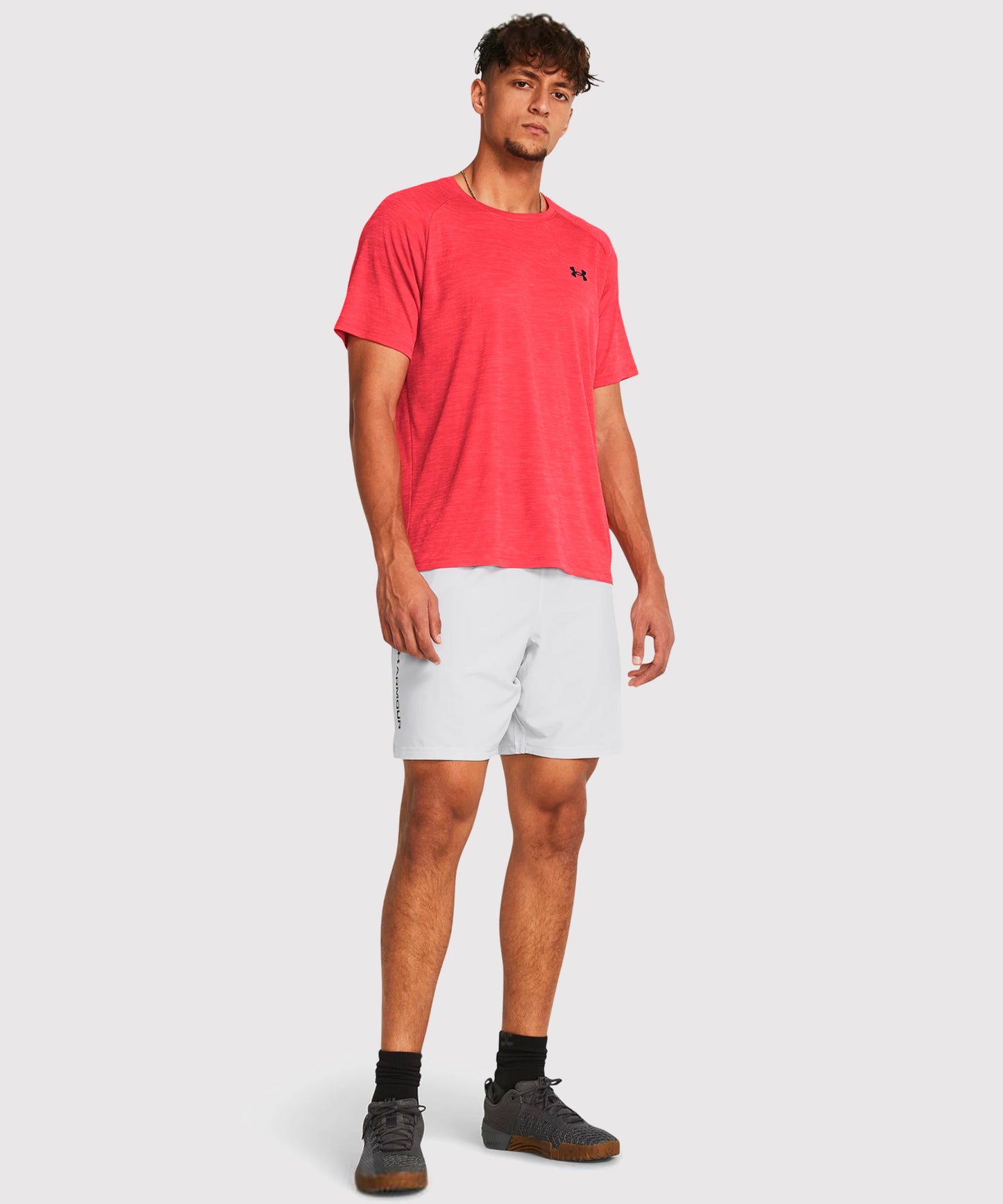 Short Under Armour Ua Woven Wordmark - Gris Clair