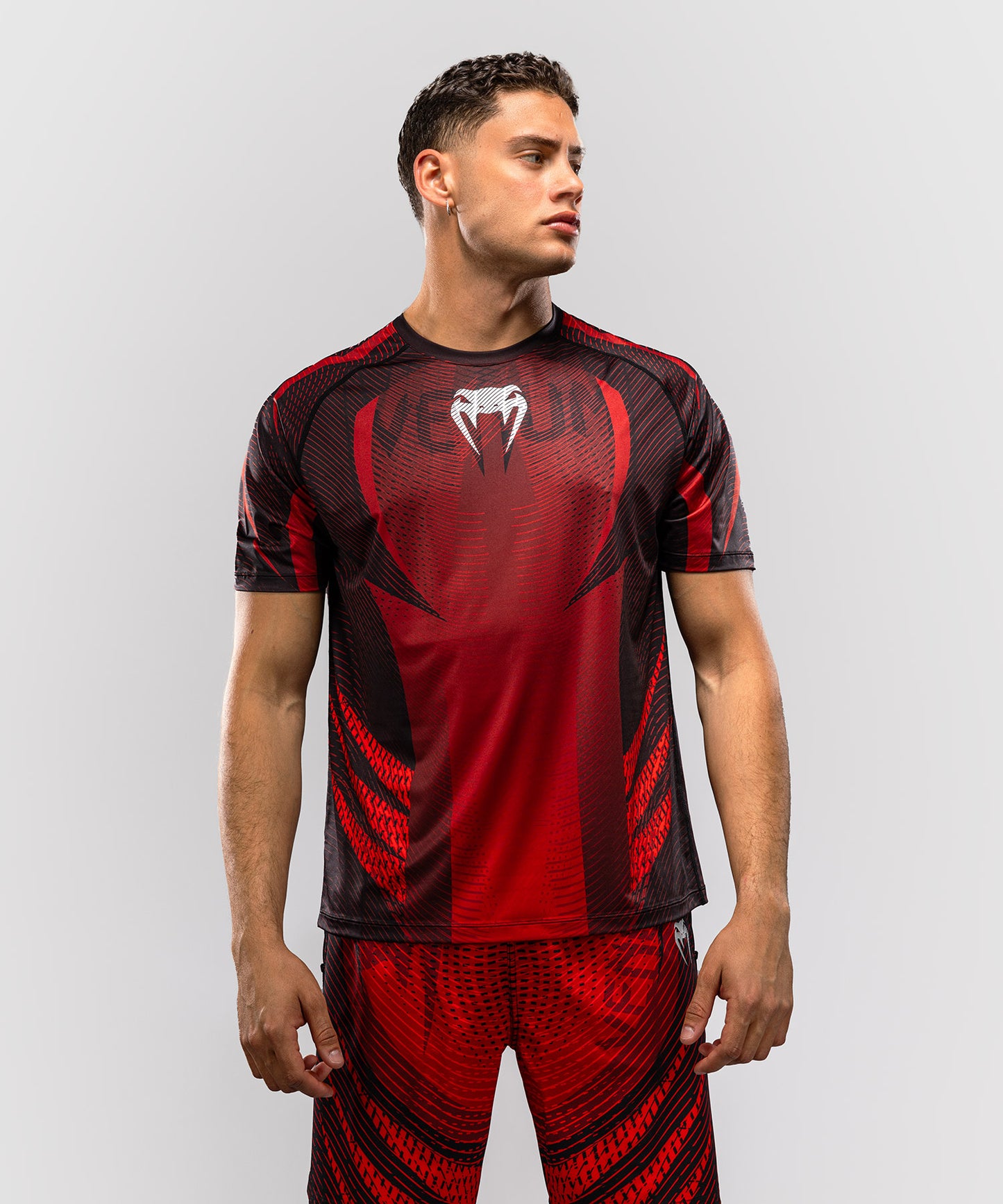 Venum Galactic 3.0 Maglietta Dry Tech - Rosso/Argento