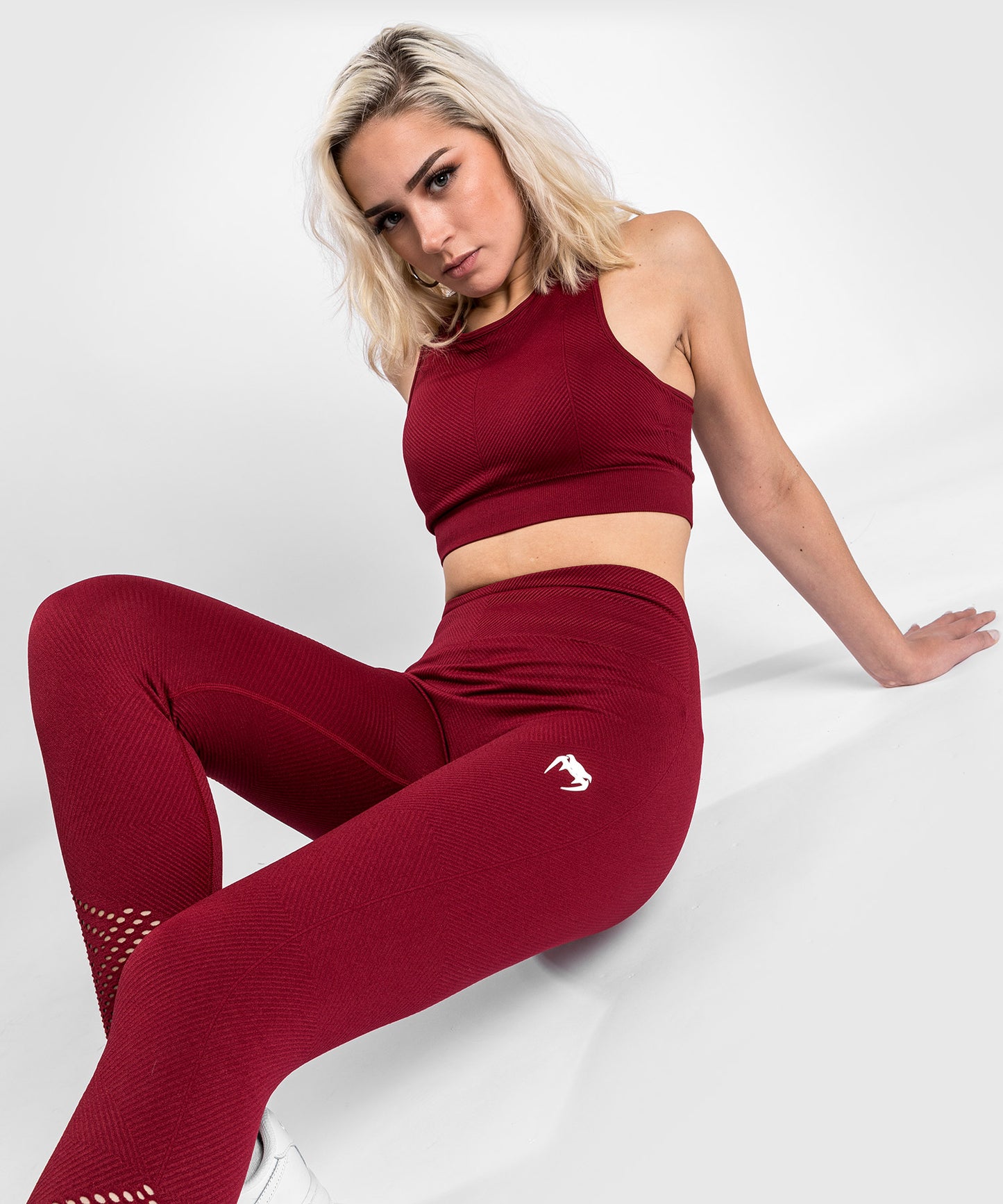 Leggings Venum Sparring Seamless 7/8 - Bordeaux