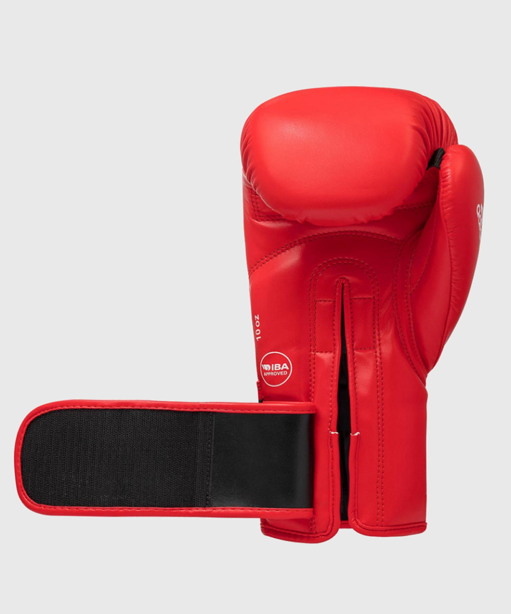 Gants de Boxe Adidas Amateur FFB Approuvés Iba - Rouge