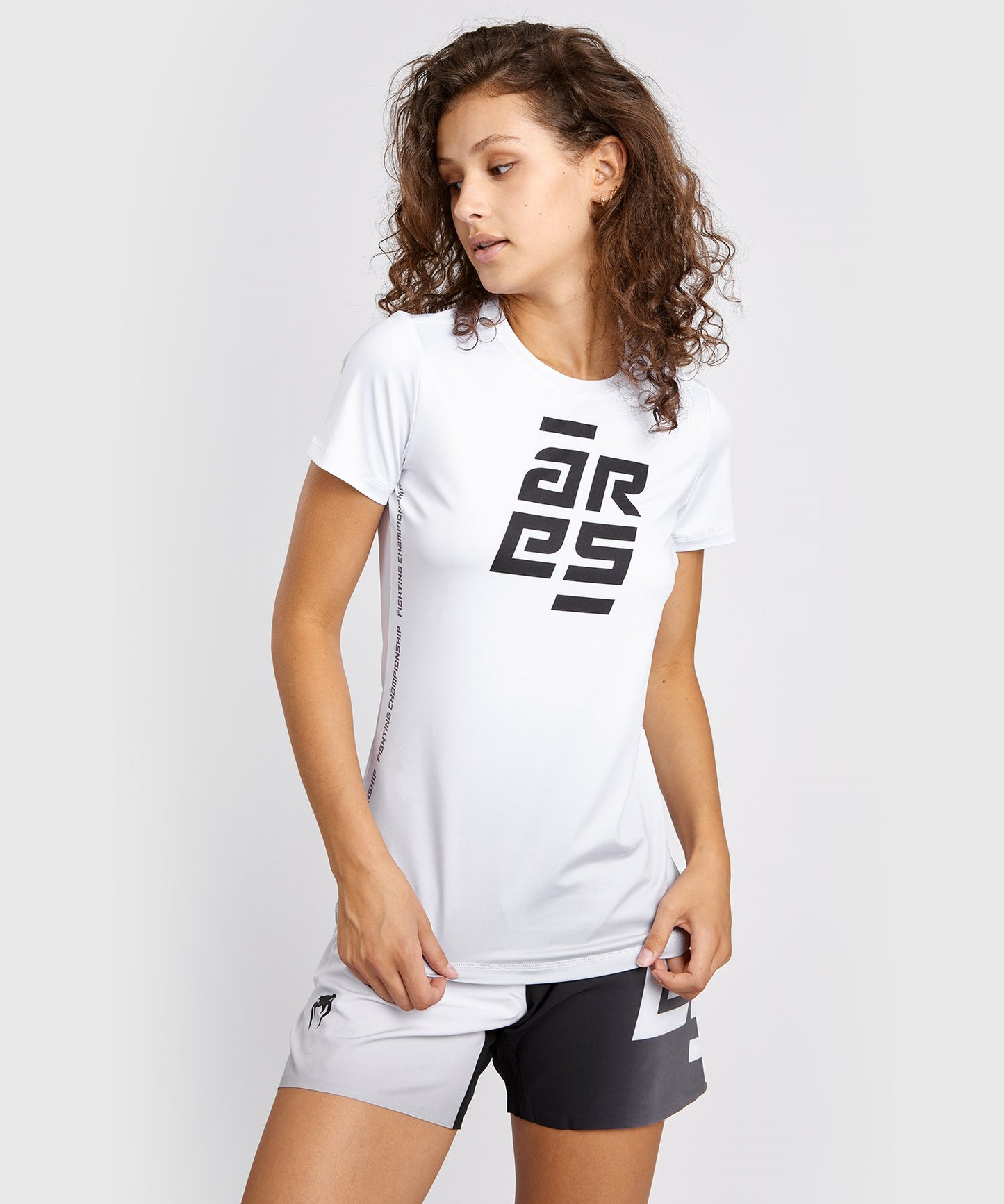 Dry Tech T-Shirt Pour Femmes Venum x Ares - Blanc