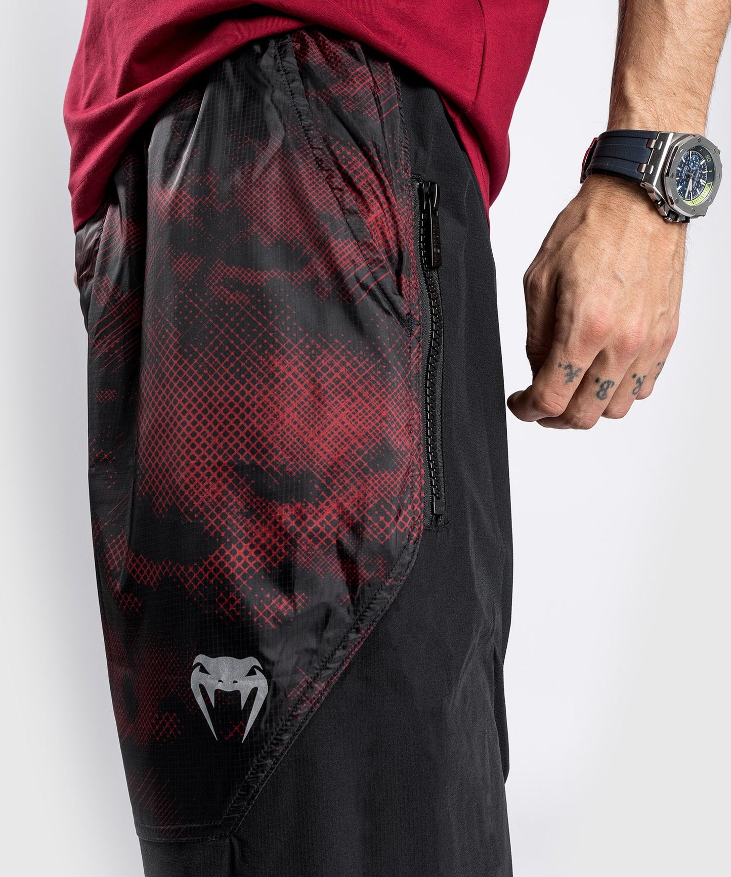 Venum Laser XT Jogging Pants - Oversize - Black/Red