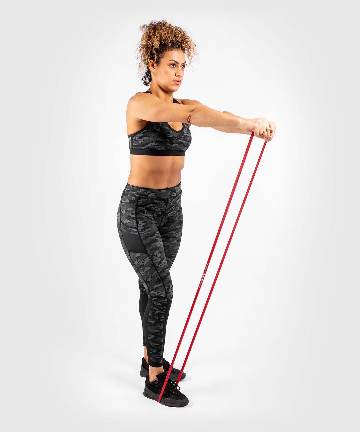 Bande de Résistance Venum Challenger - Rouge - 12-25lbs