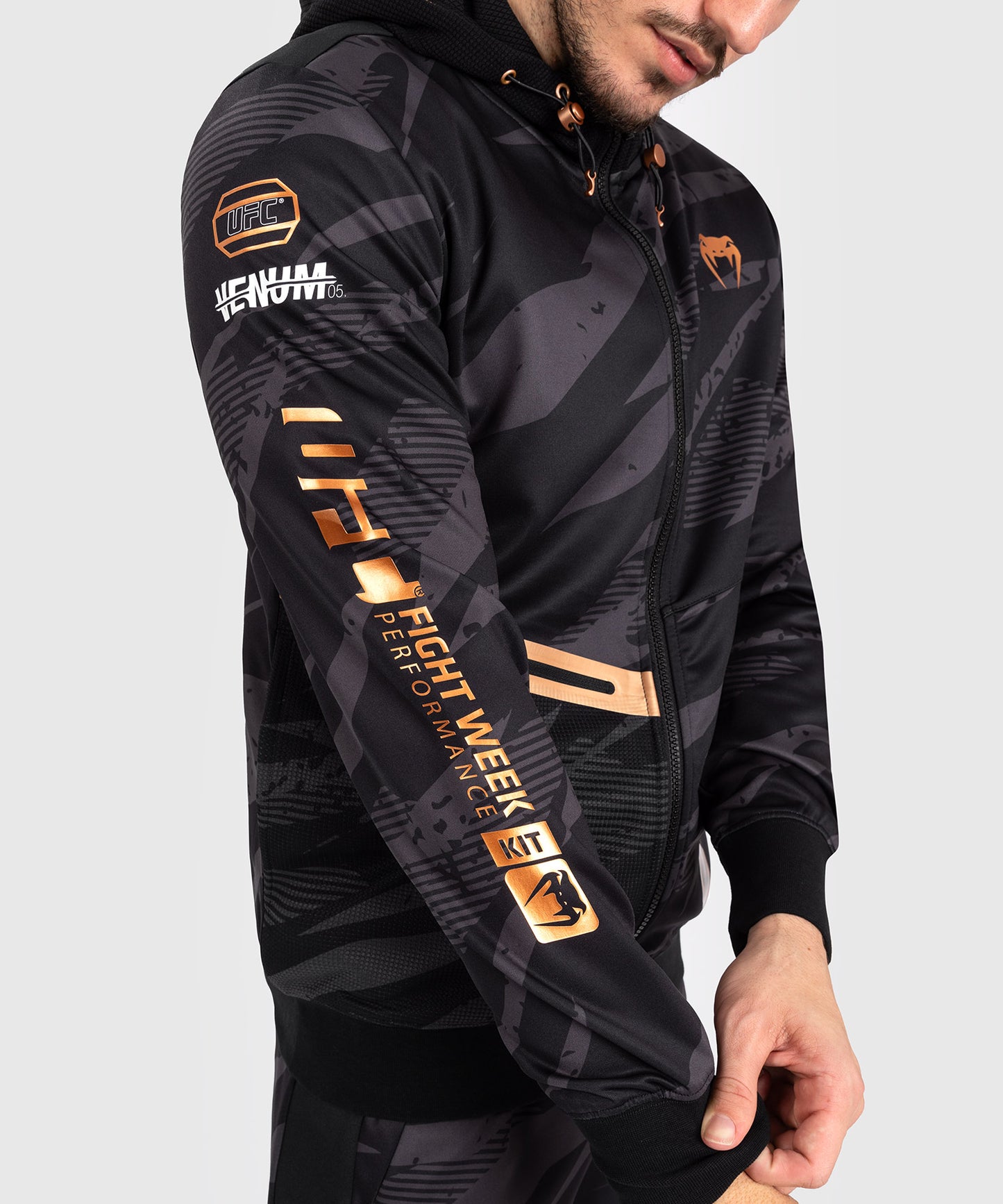 UFC Adrenaline By Venum Fight Week Sudadera Con Capucha para Hombre - Urban Camo