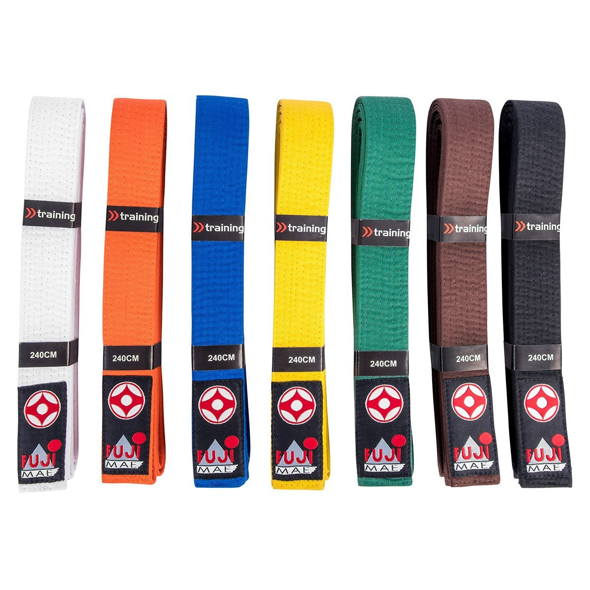 Ceinture Kyokushin Fujimae - Jaune
