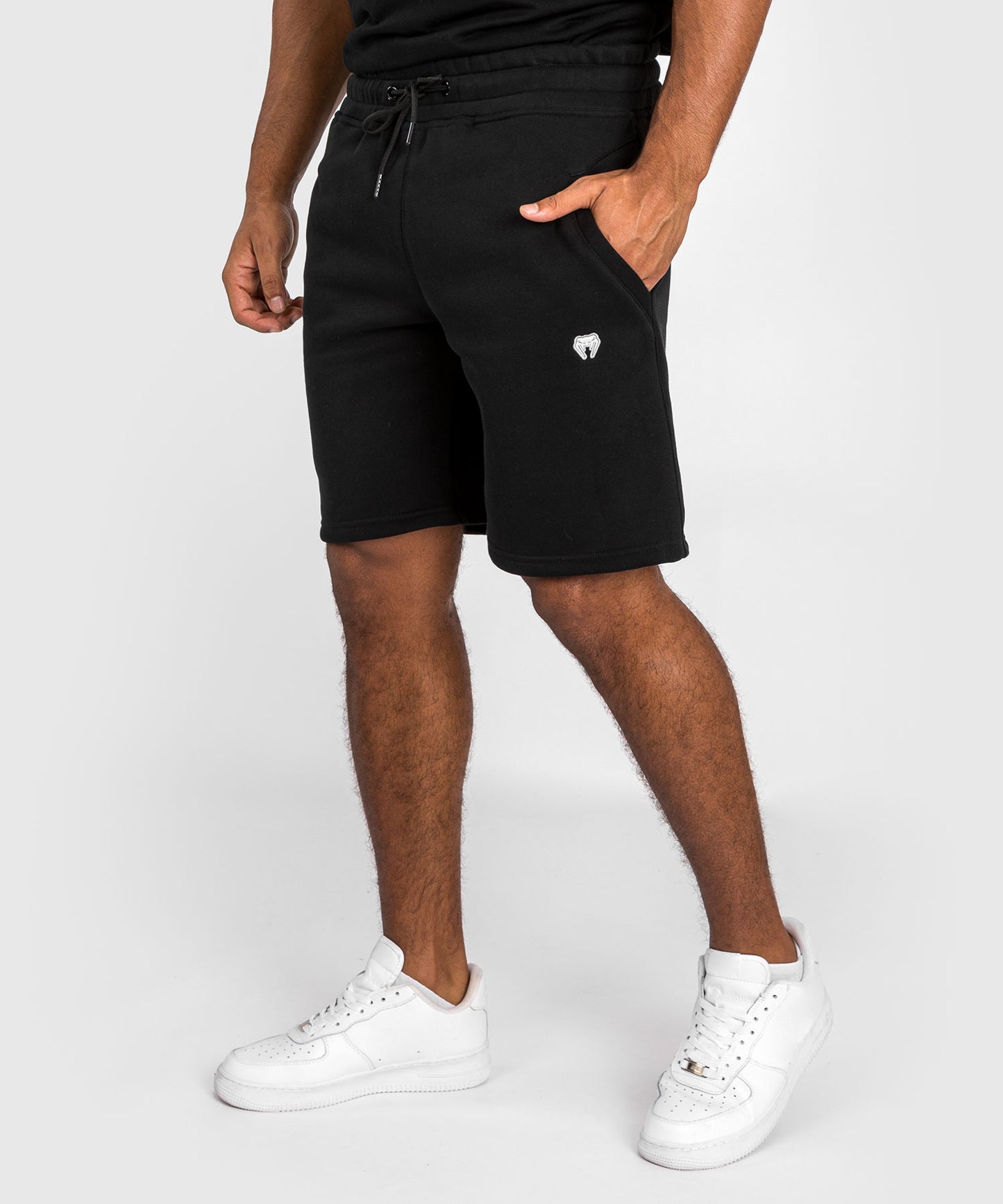 Short en coton Venum Silent Power - Noir