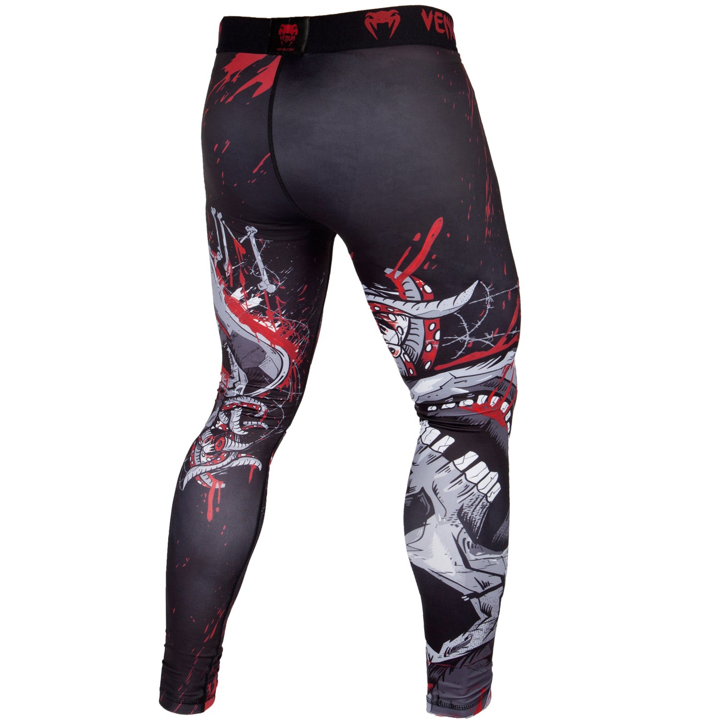 Venum Pirate 3.0 Compression Tights - Black/Red
