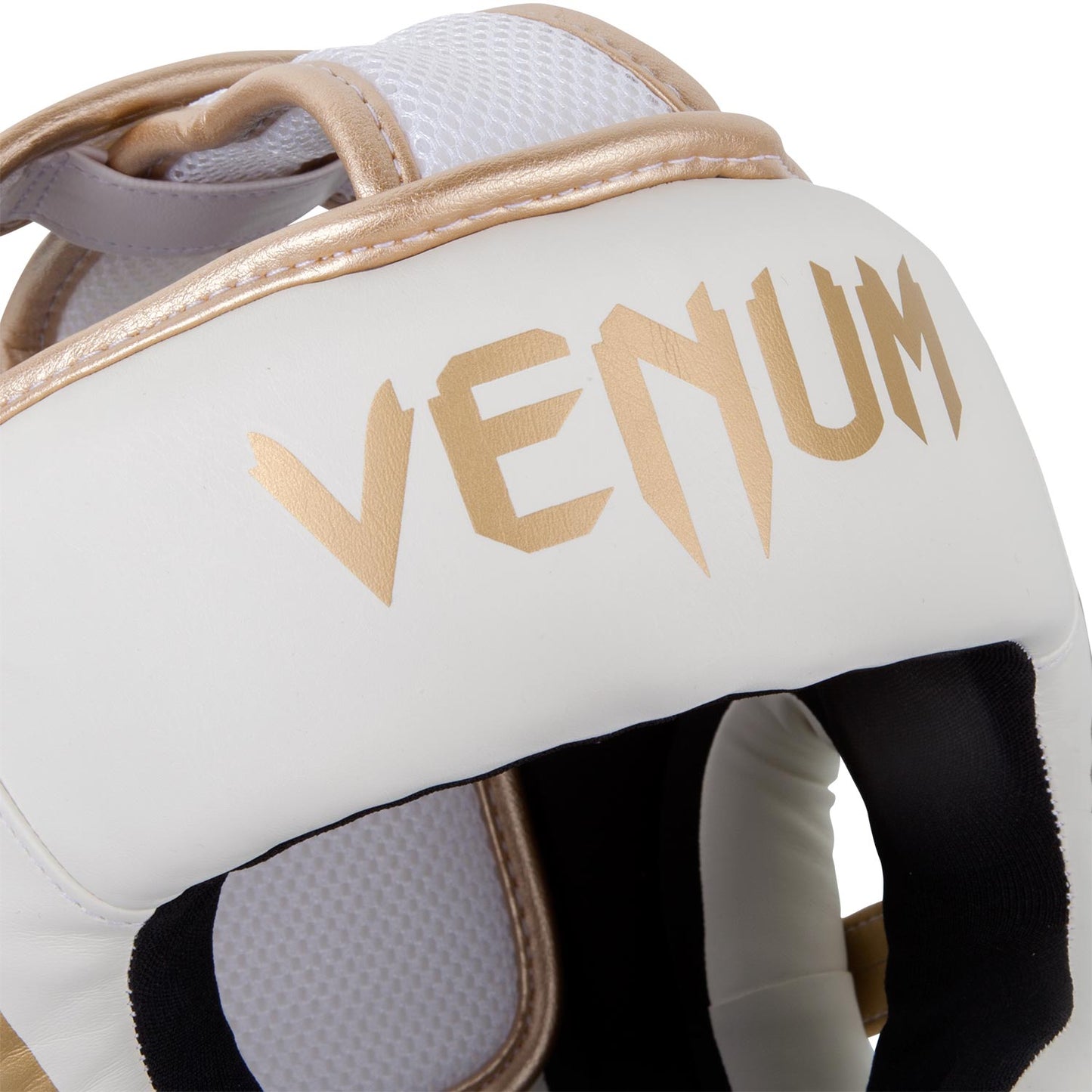 Casque de Protection Venum Elite - Blanc/Or