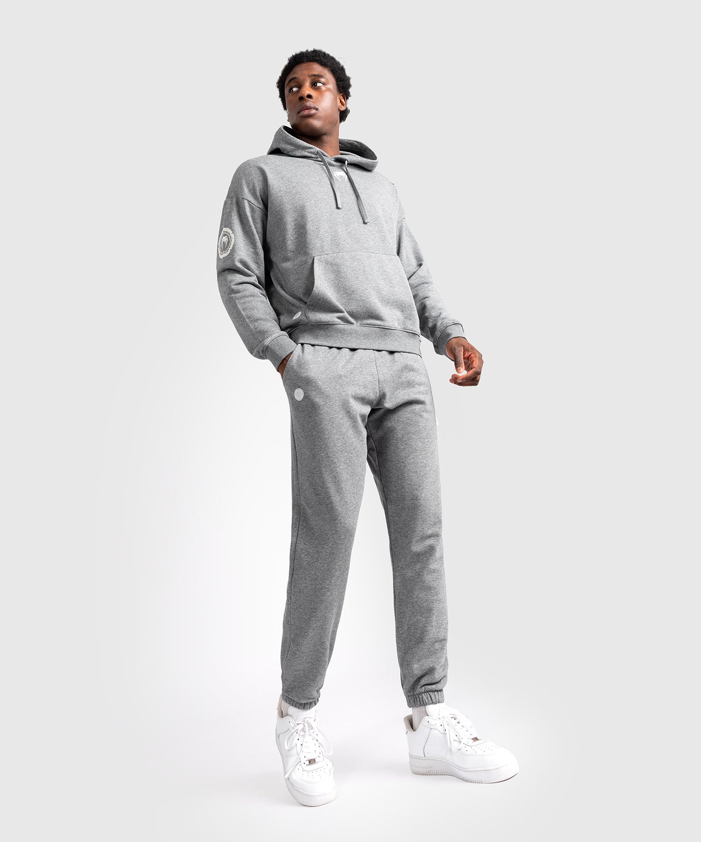 Venum Vortex XL Lite Sudadera Con Capucha para Hombre - Gris Jaspeado Claro