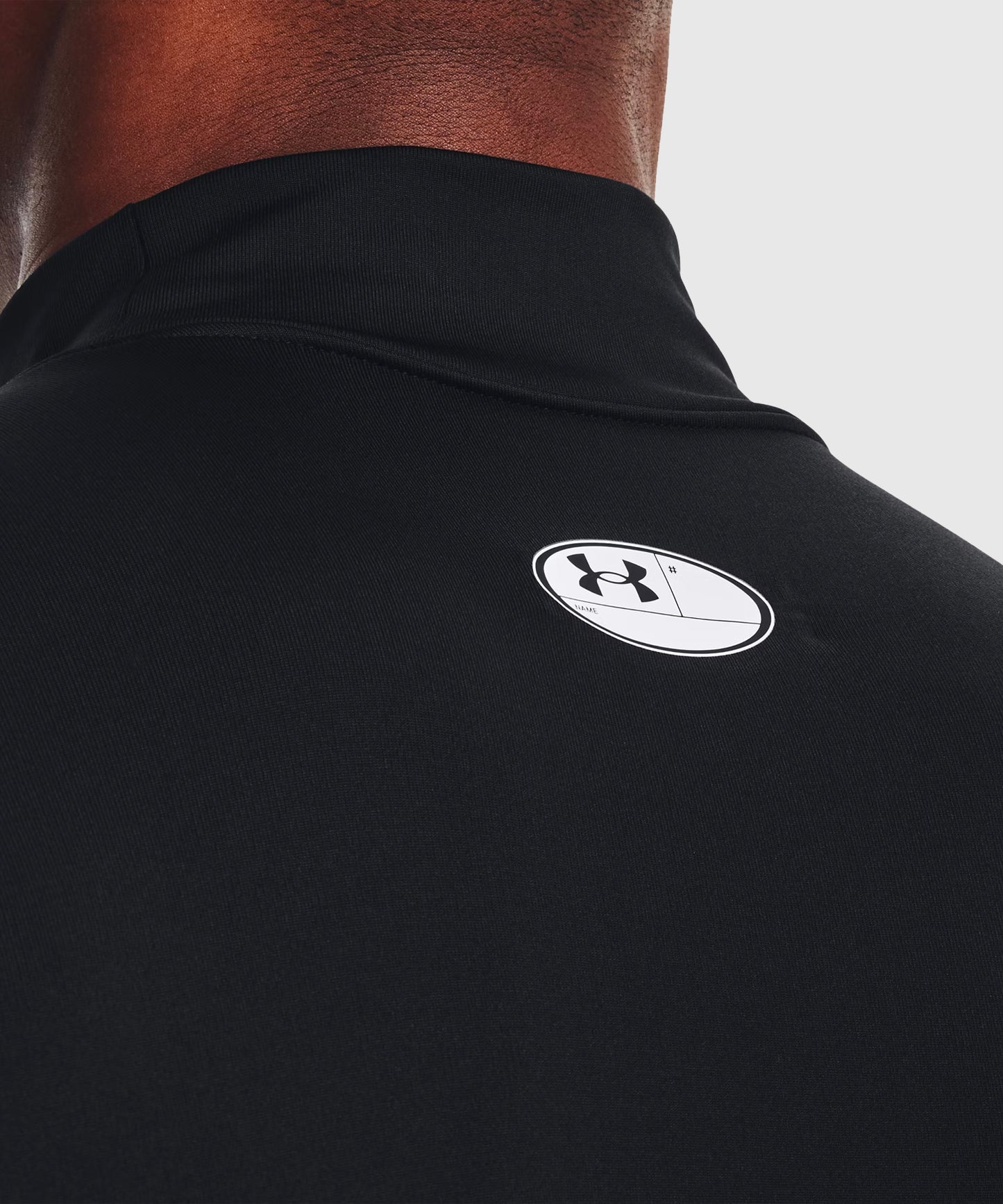 Haut De Compression À Col Montant Under Armour Coldgear - Noir