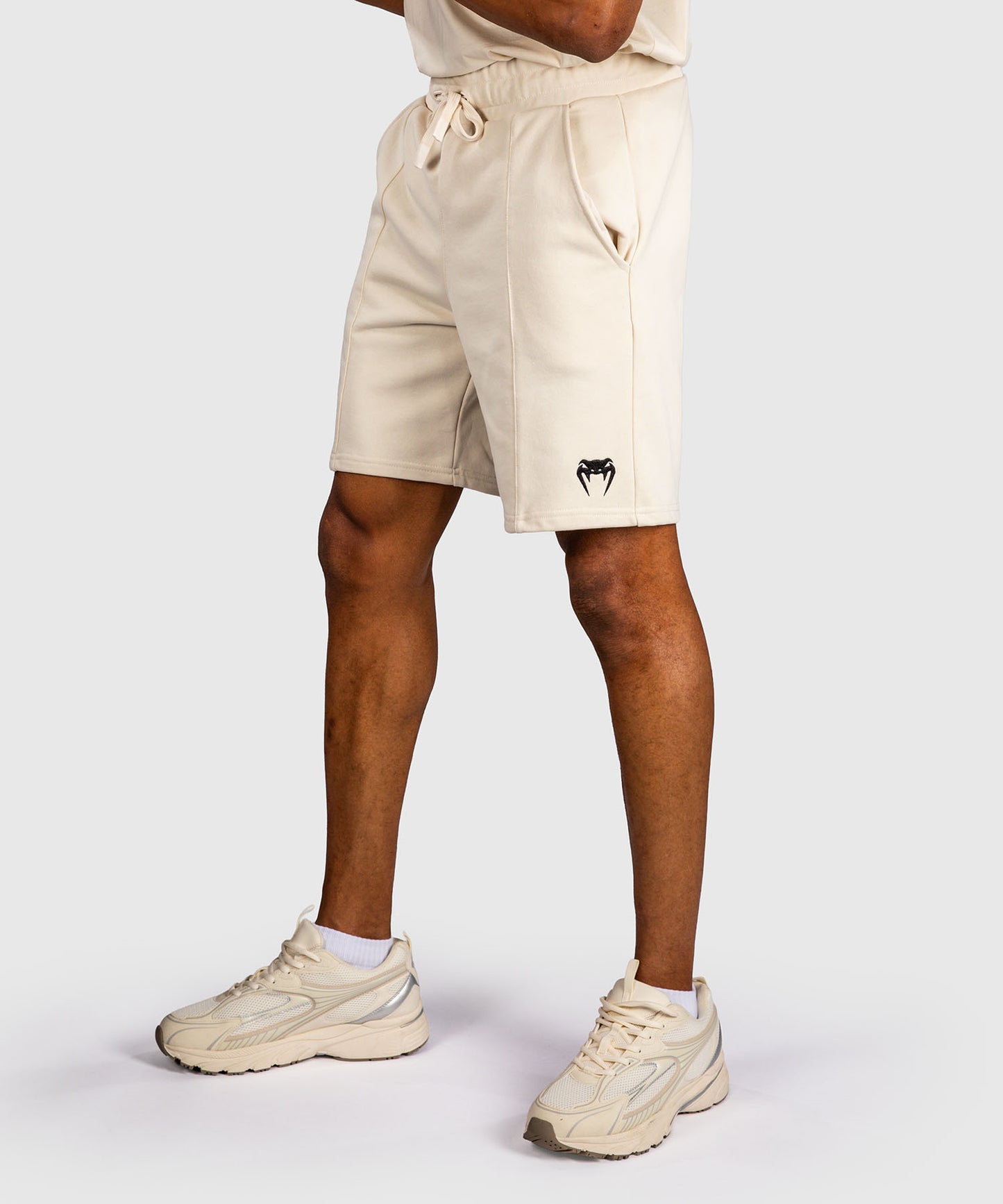 Venum Contender Fleece Pantalón Corto de Algodón – Blanco Hueso