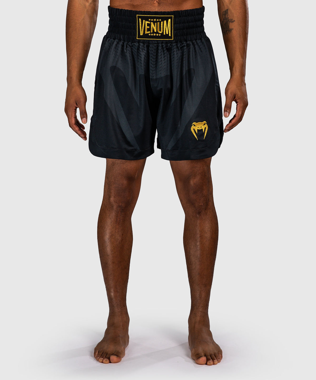 Venum Attack Pantalón corto de boxeo - Negro/Dorado
