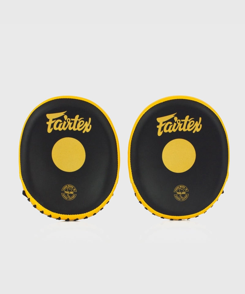 Fairtex Parabolic Focus Mitts – Black/Yellow