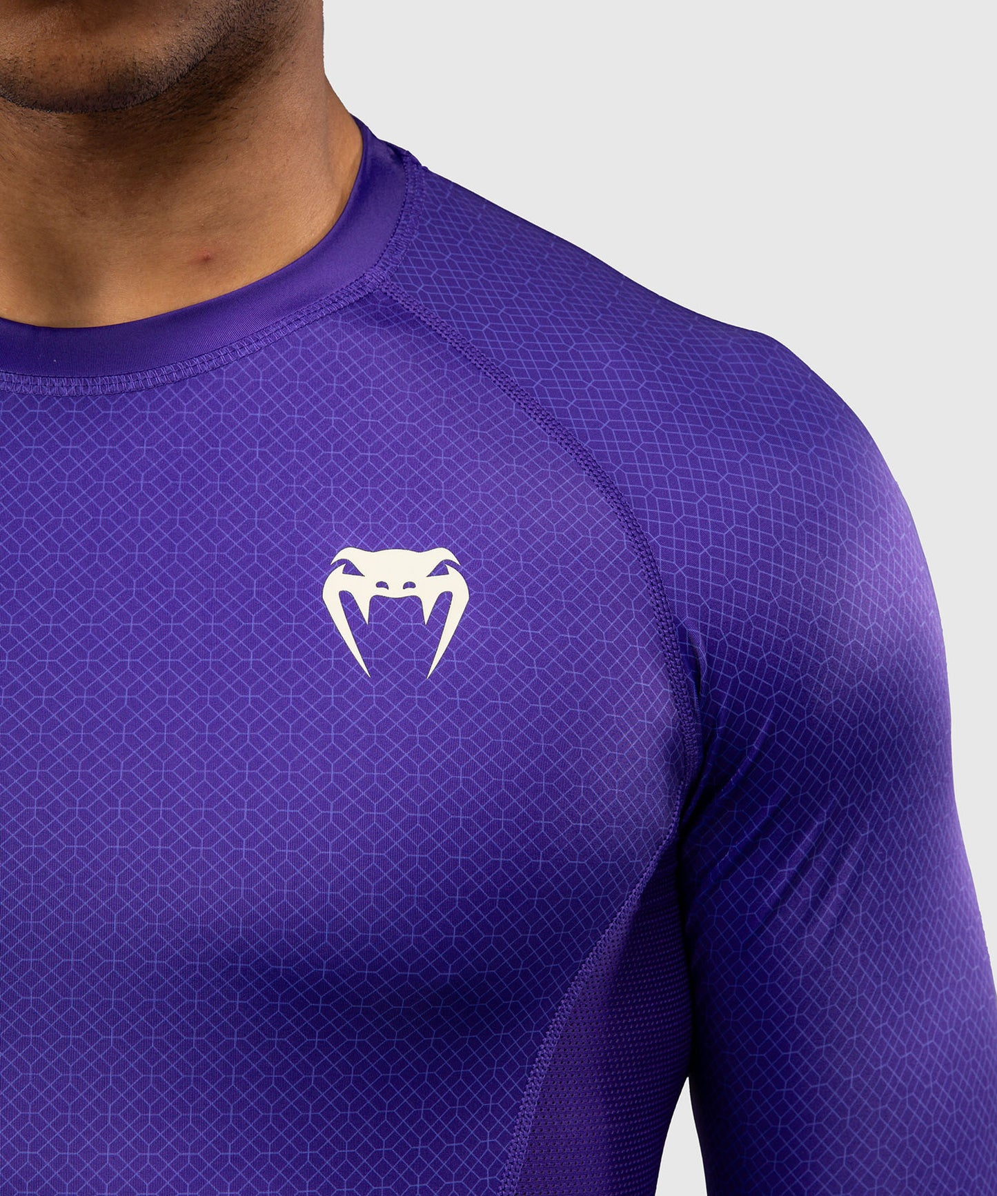Rashguard à Manches Longues Venum x Roger Gracie Academy - Violet