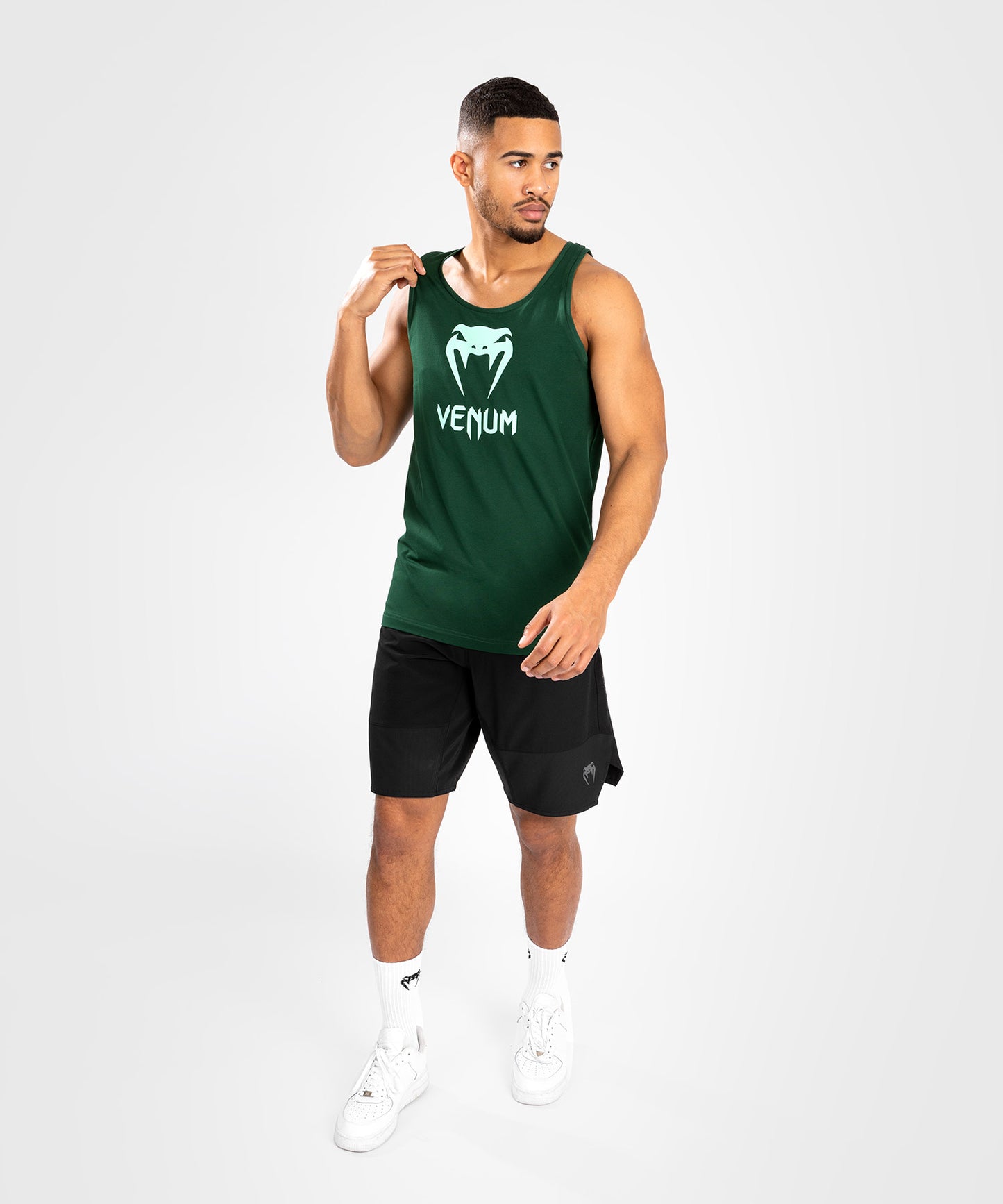 Venum Classic Tank Top - Dark Green/Turquoise