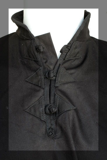 Veste de Kung-Fu avec ceinture rouge Fujimae - Noir
