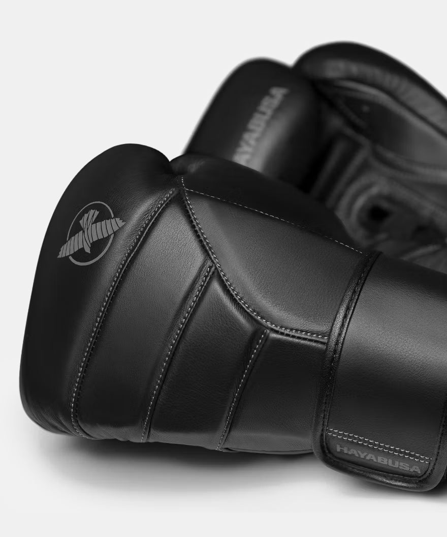 Hayabusa T3 Kanpeki Boxhandschuhe - Schwarz/Schwarz