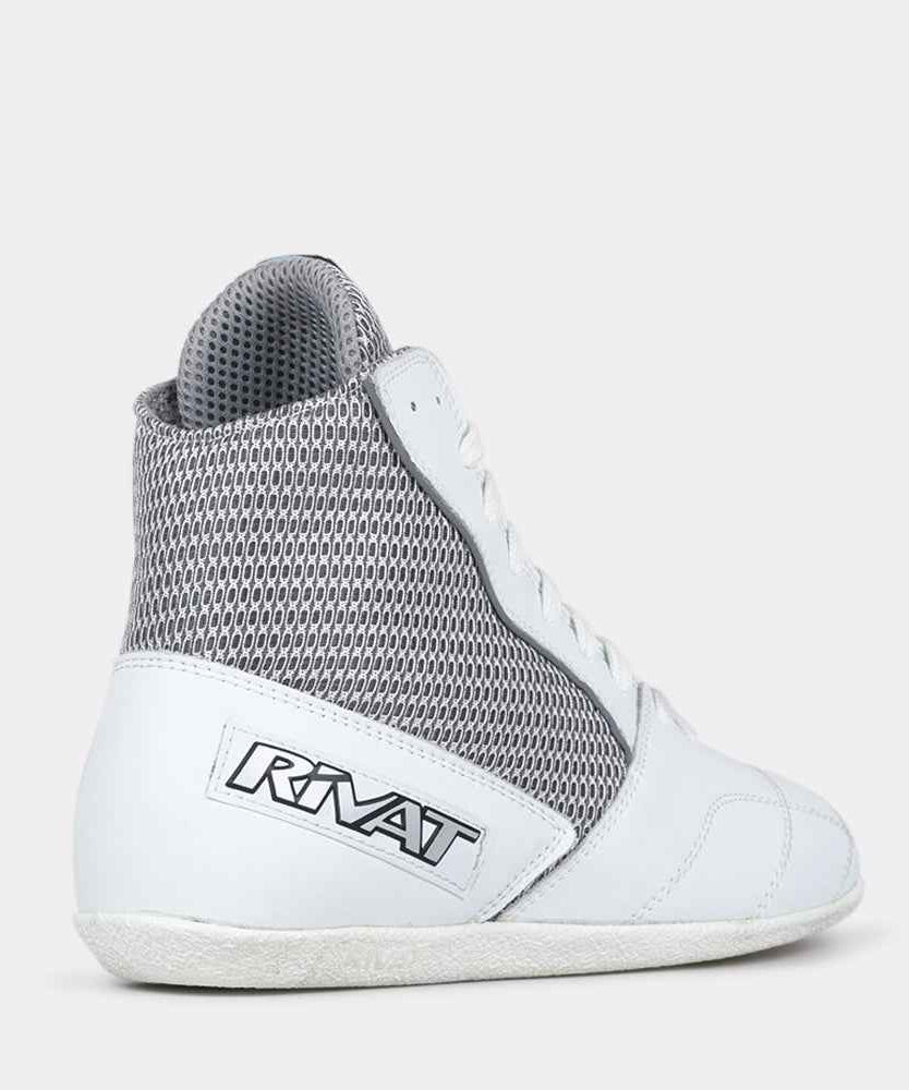 Rivat Uppercut Französische Boxen Schuhe - Weiß/Grau