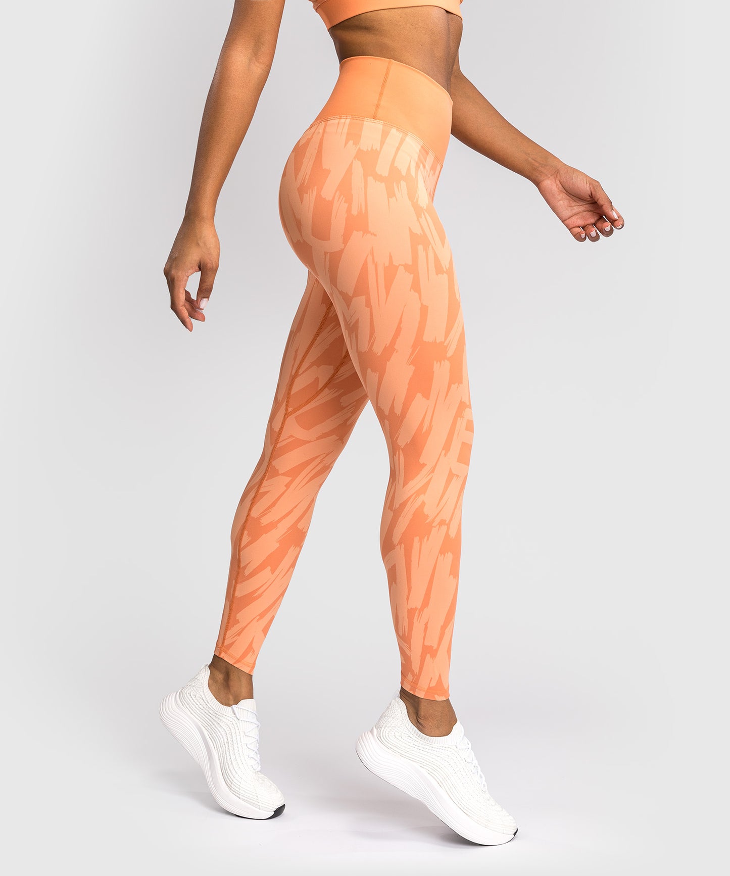Venum Graffiti Frauen Leggings in voller Länge - Samtaprikose