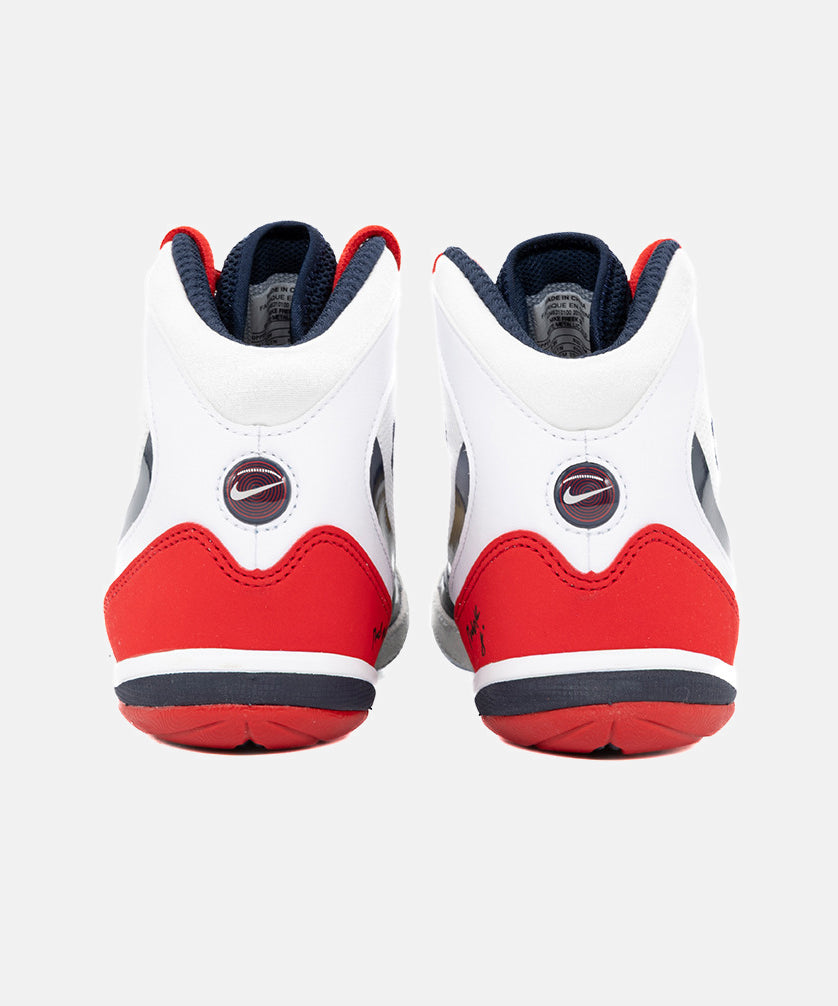Nike Freek Se Wrestling Shoes - White/Gold/Navy
