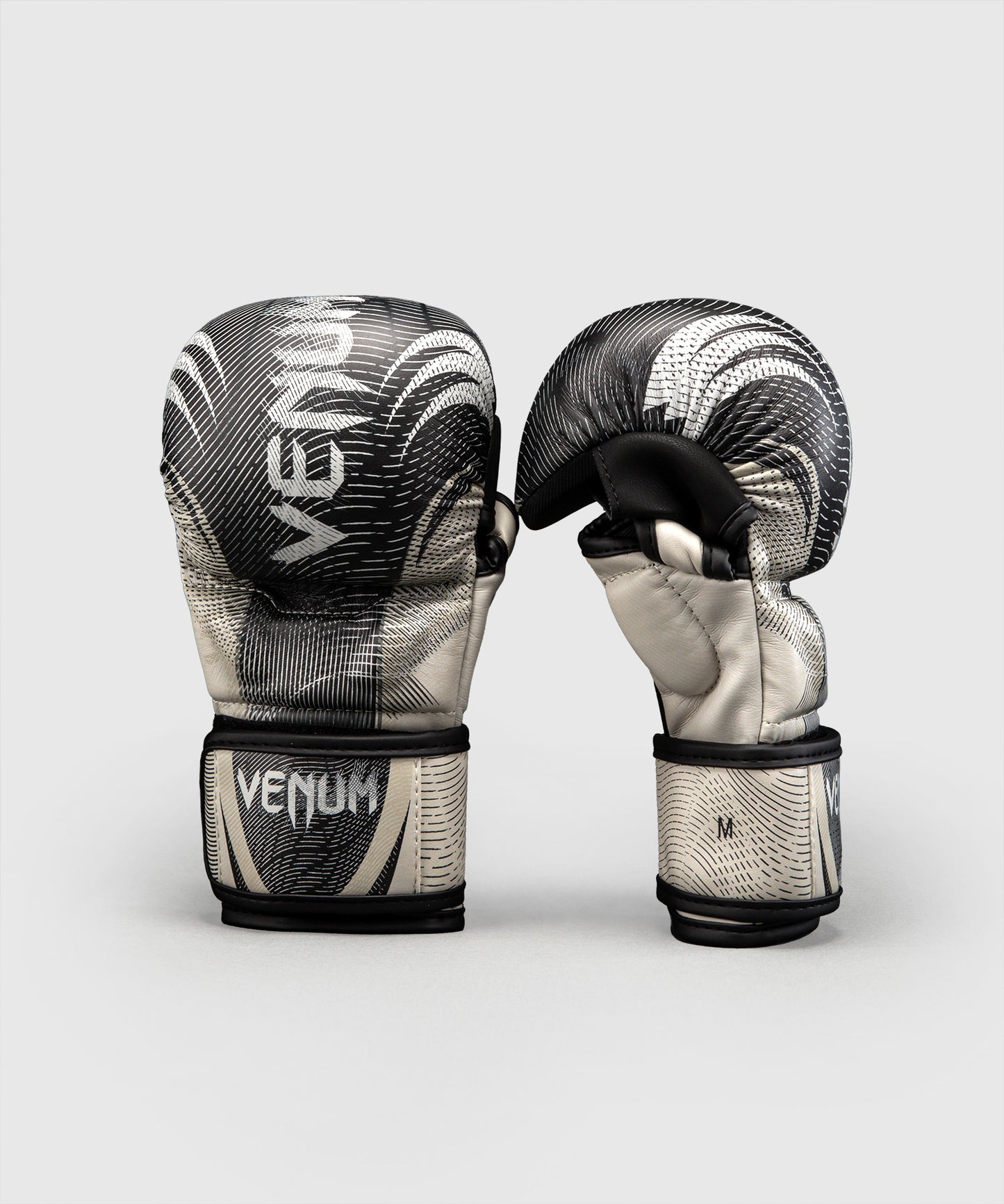 Venum Galactic 3.0 Sparring Gloves - Off-White/Black
