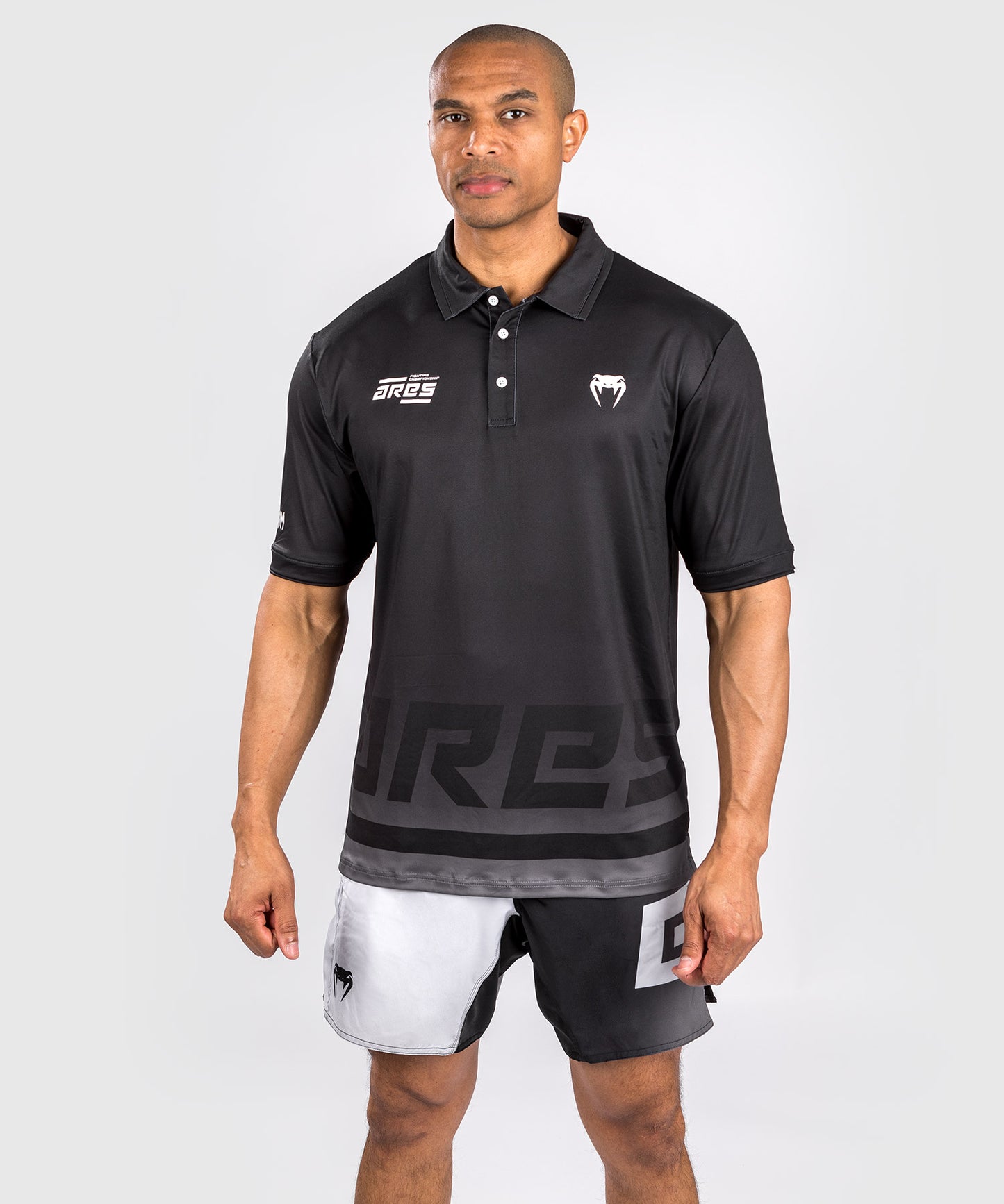 Dry Tech Polo Shirt Venum x Ares - Noir