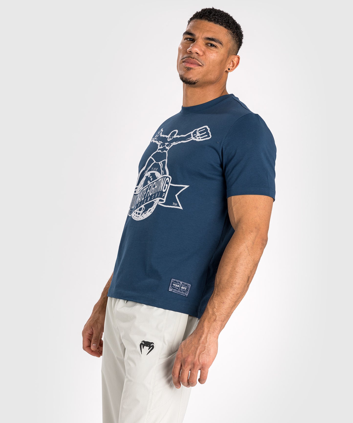 T-Shirt UFC by Venum Ulti-Man - Bleu marine/Blanc