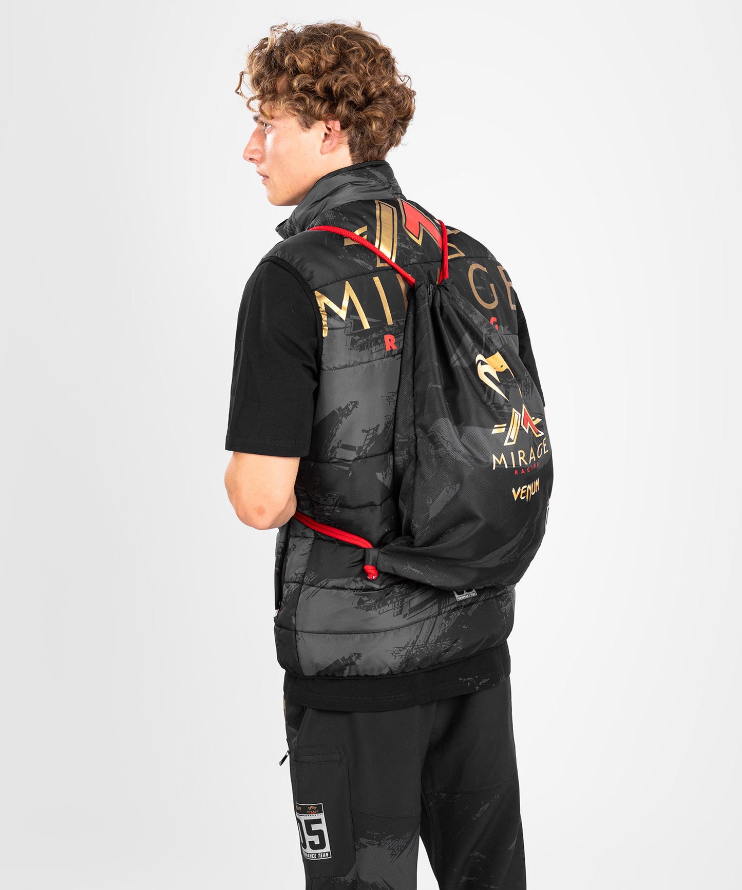 Sac à cordon Venum x Mirage - Noir/Or