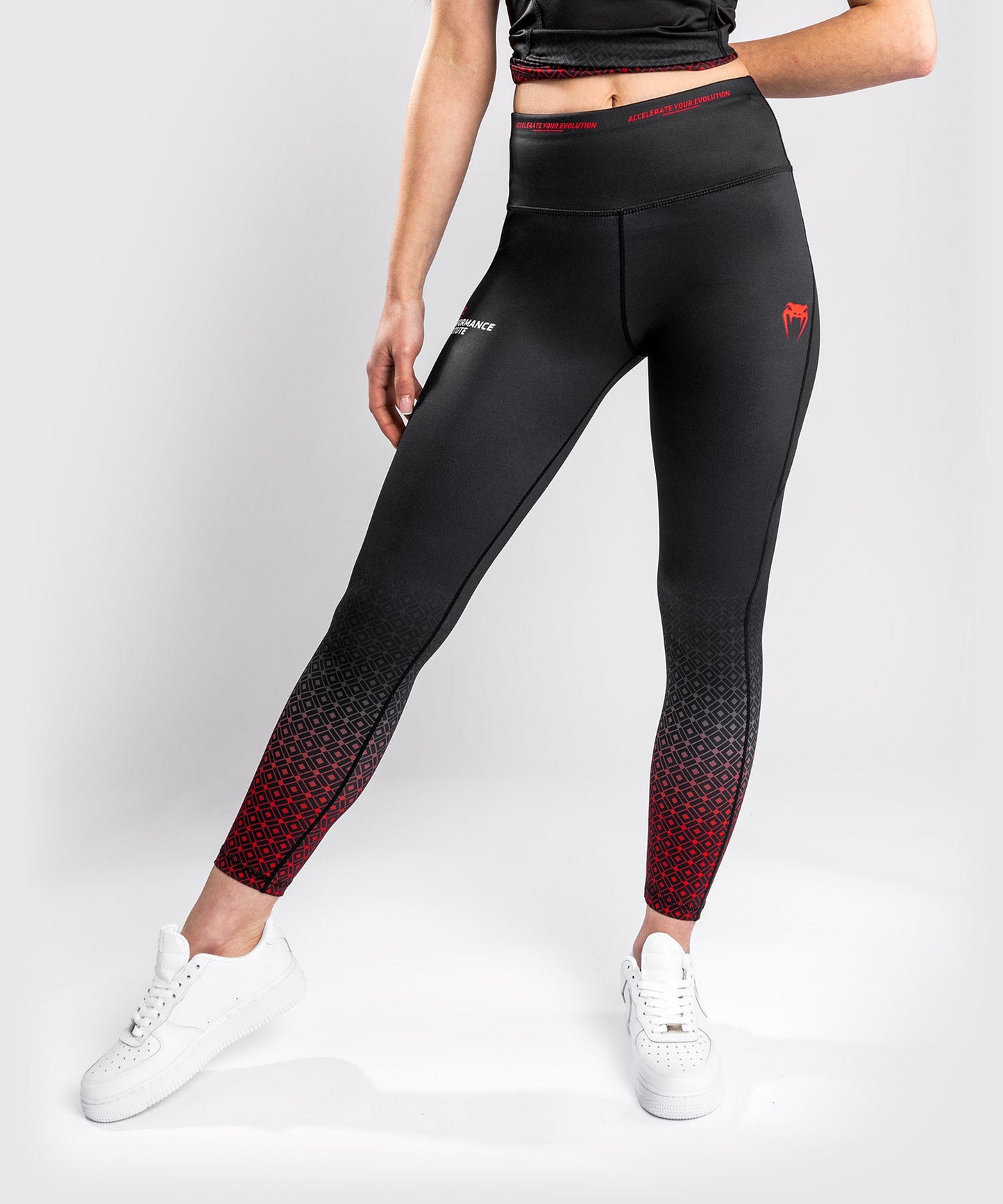 Venum Performance Institute UFC Legging - Black/Red