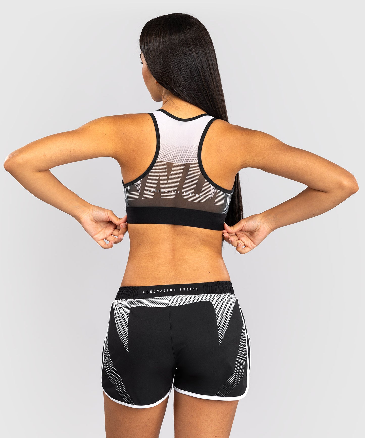 Venum Adrenaline Damen Sport-BH – Schwarz/Elfenbein