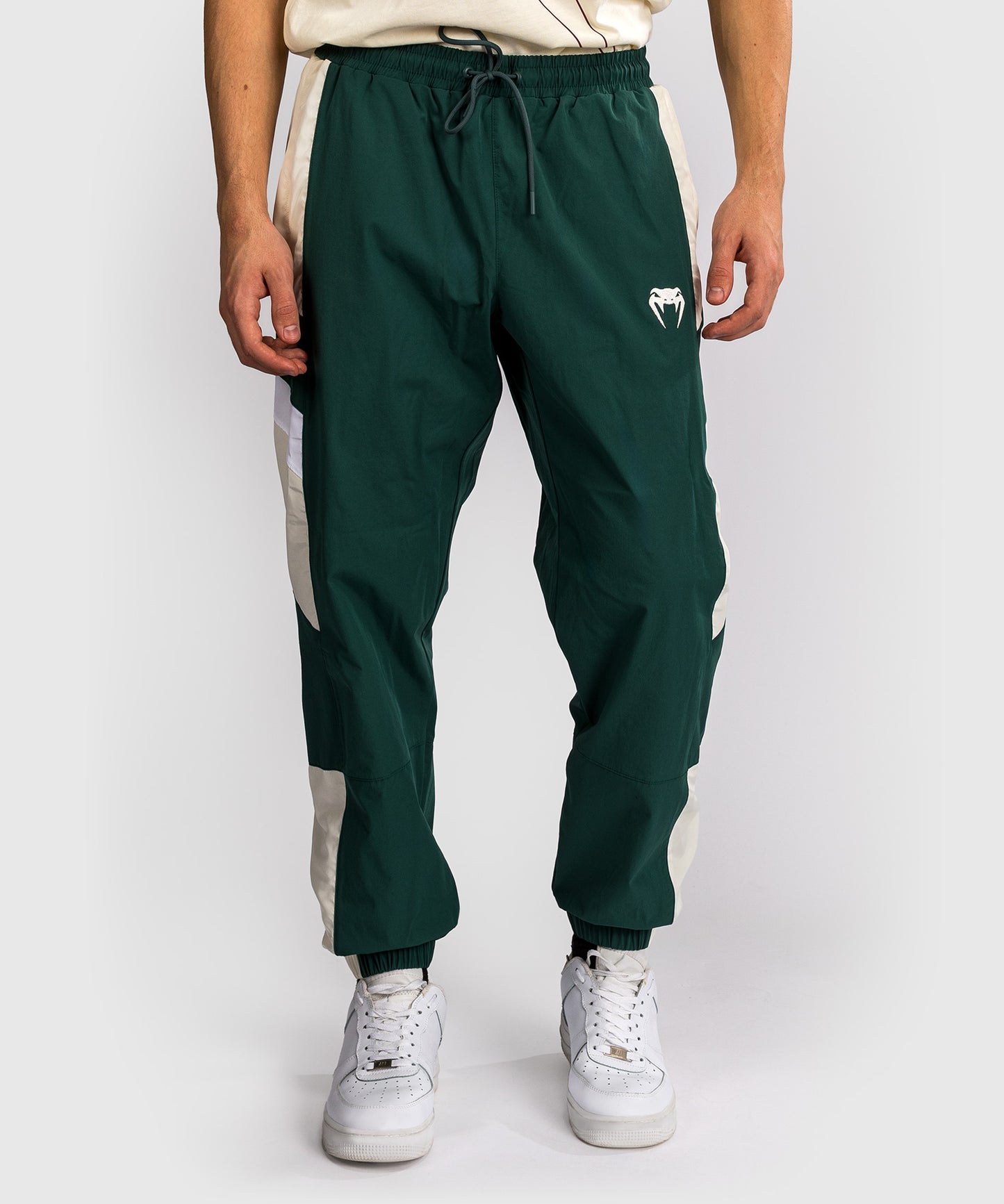 Venum Attack 90 Tracksuit Pants - Forest Green/Ice