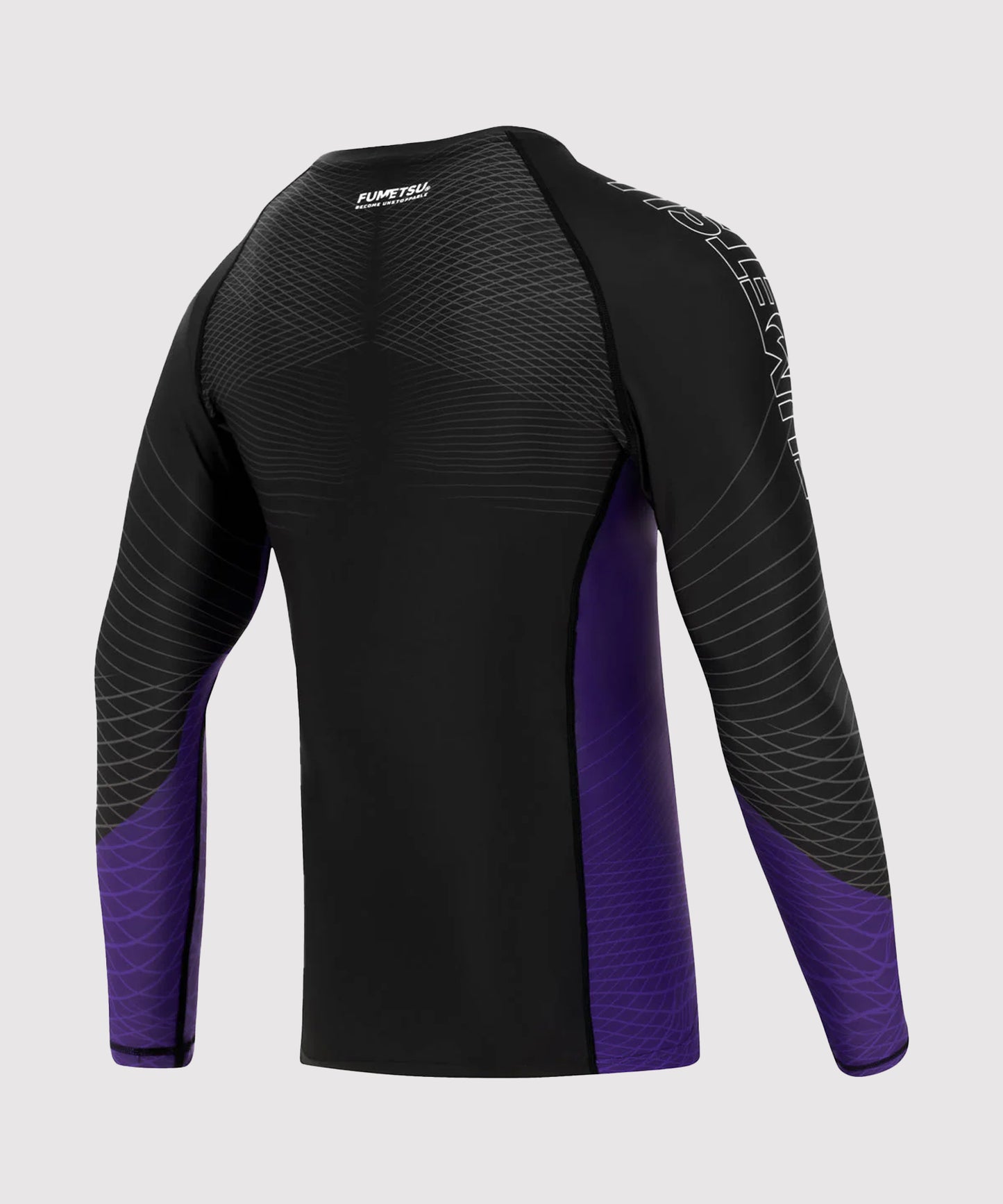 Rashguard À Manches Longues Fumetsu Competitor Mk2 - Noir/Violet