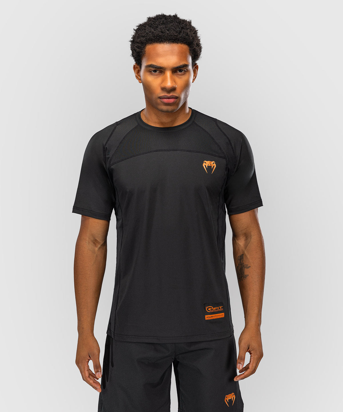 Venum G-Fit Revolution Dry-Tech-T-Shirt - Schwarz/Kupfer