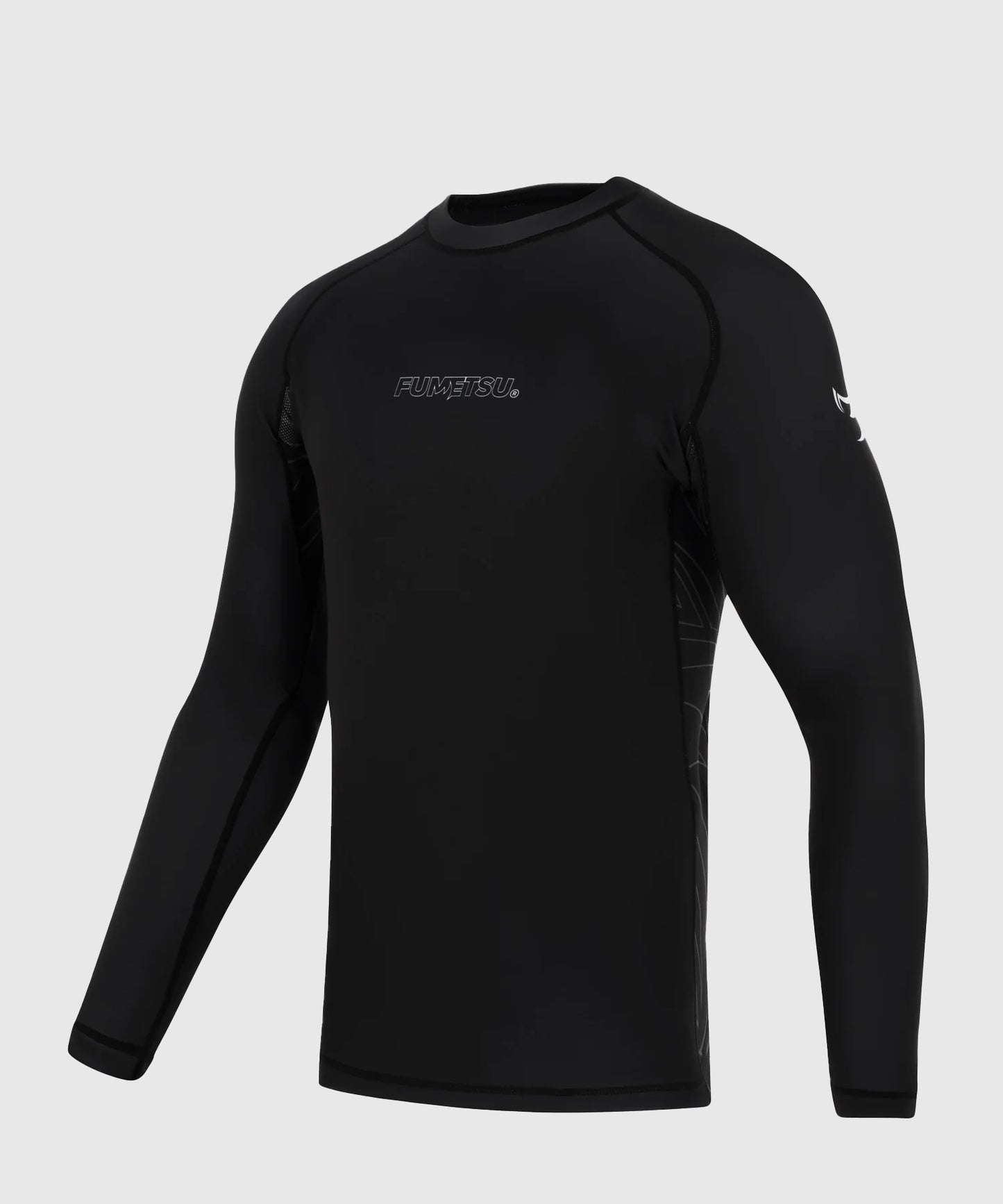 Fumetsu Icon Langarm-Rashguard - Schwarz