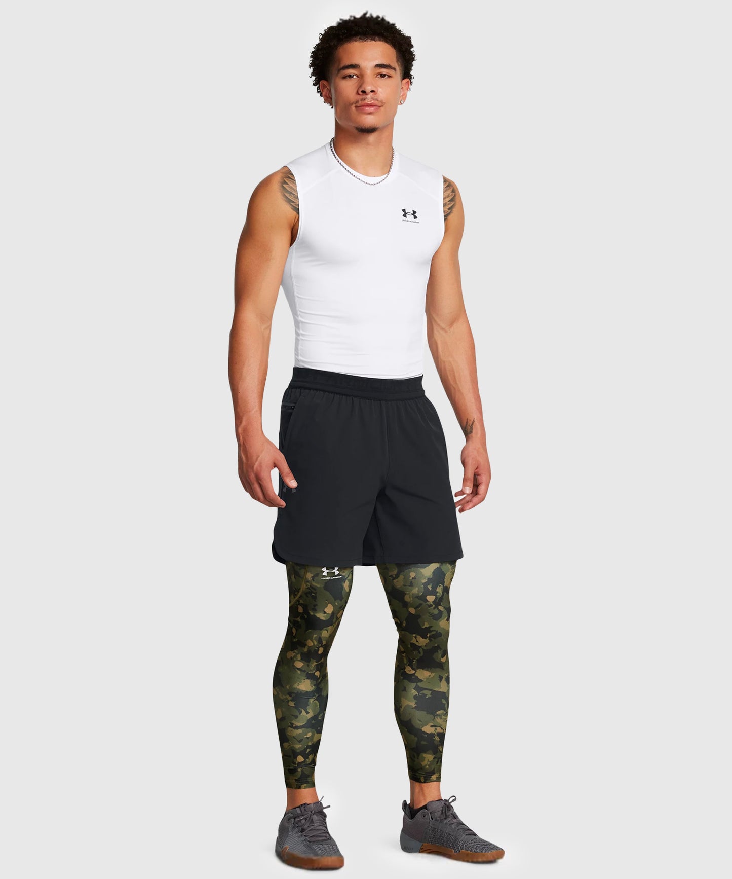 Under Armour Heatgear Pantalón de Compresión – Caqui/Camo