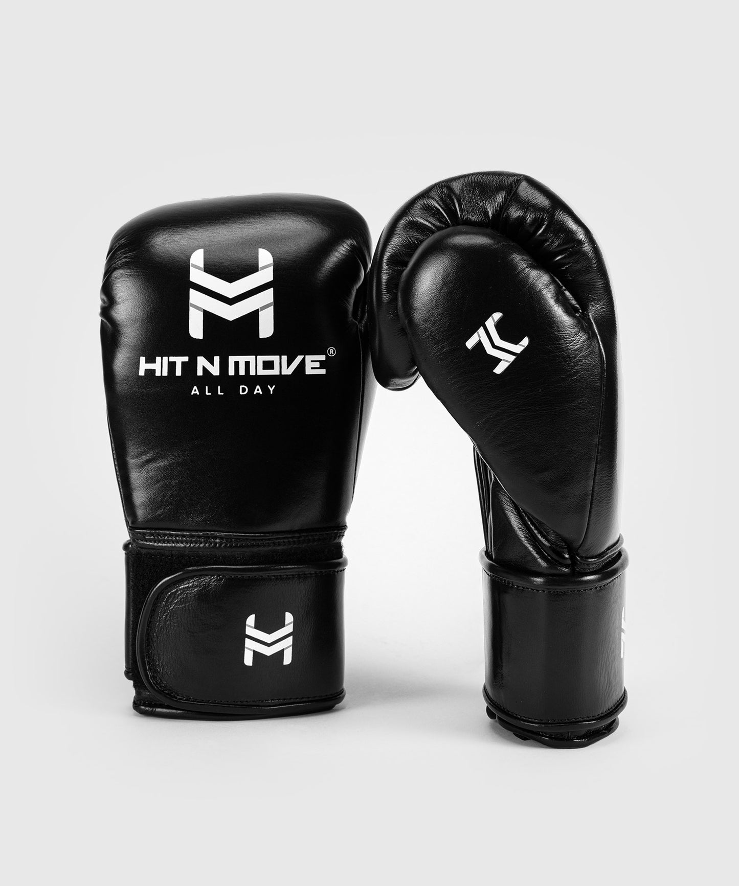Hit N Move All Day® Pro Balance Guantes de Boxeo - Negro