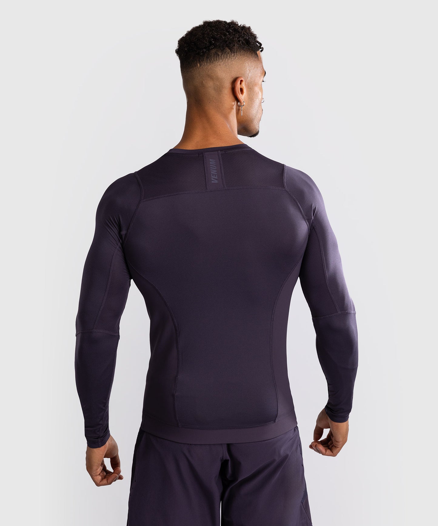 Venum G-Fit Air Herren Langarm Rashguard - Tiefpurpur