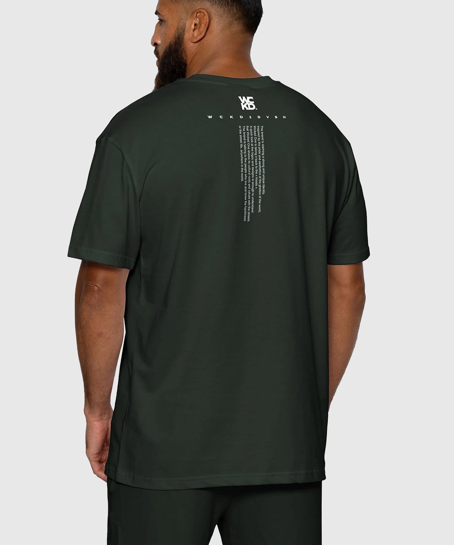 Wicked One Oversize Dvsn Trainings-T-Shirt - Grün