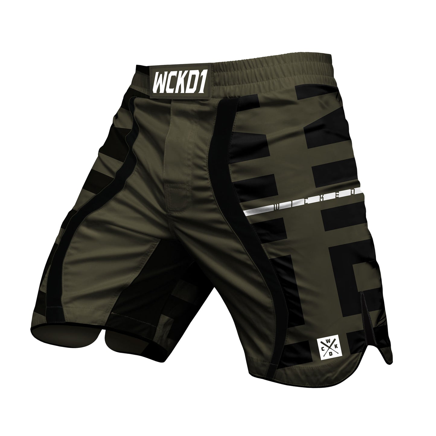 Fightshort Wicked One Eager Klaz - Kaki