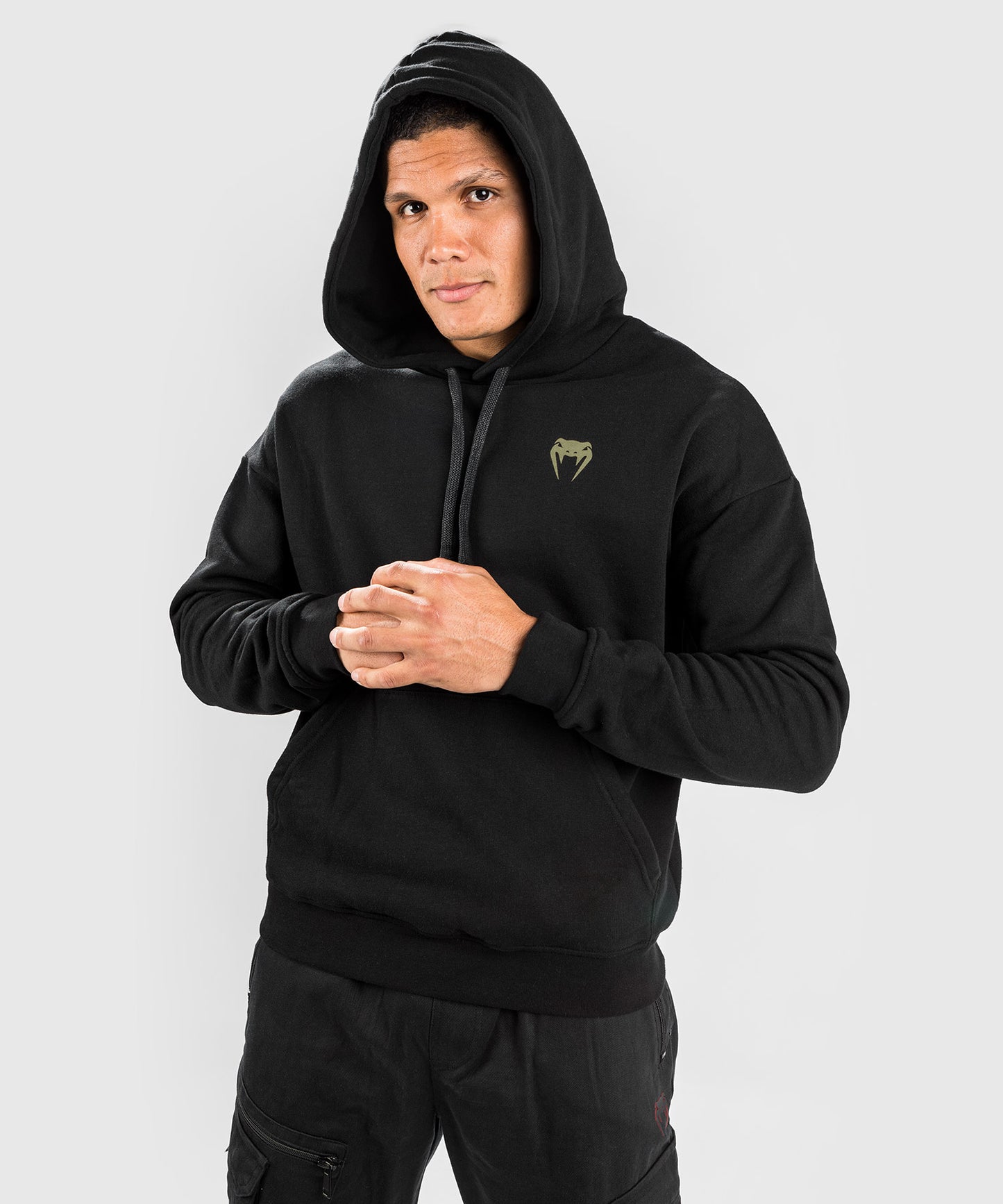 Felpa con cappuccio Venum Fangs - Vestibilità oversize - Nera